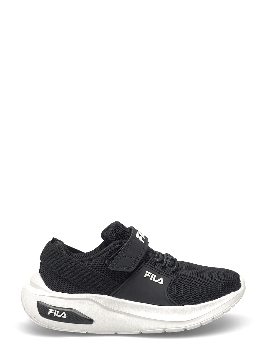 FILA - FILA UPSPARK velcro kids - laag sneakers - black-white - 1