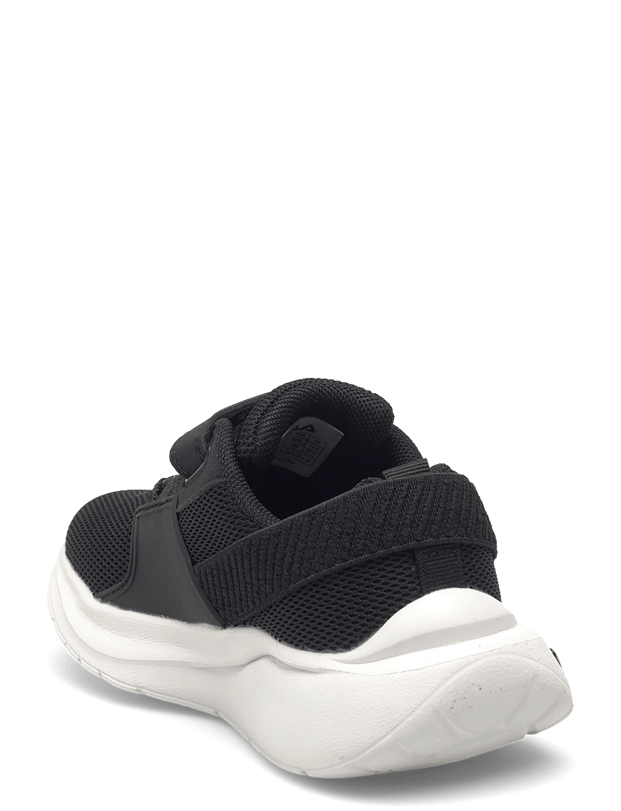 FILA - FILA UPSPARK velcro kids - laag sneakers - black-white - 2