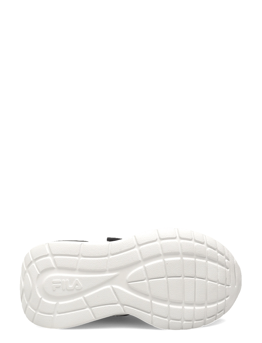 FILA - FILA UPSPARK velcro kids - laag sneakers - black-white - 4