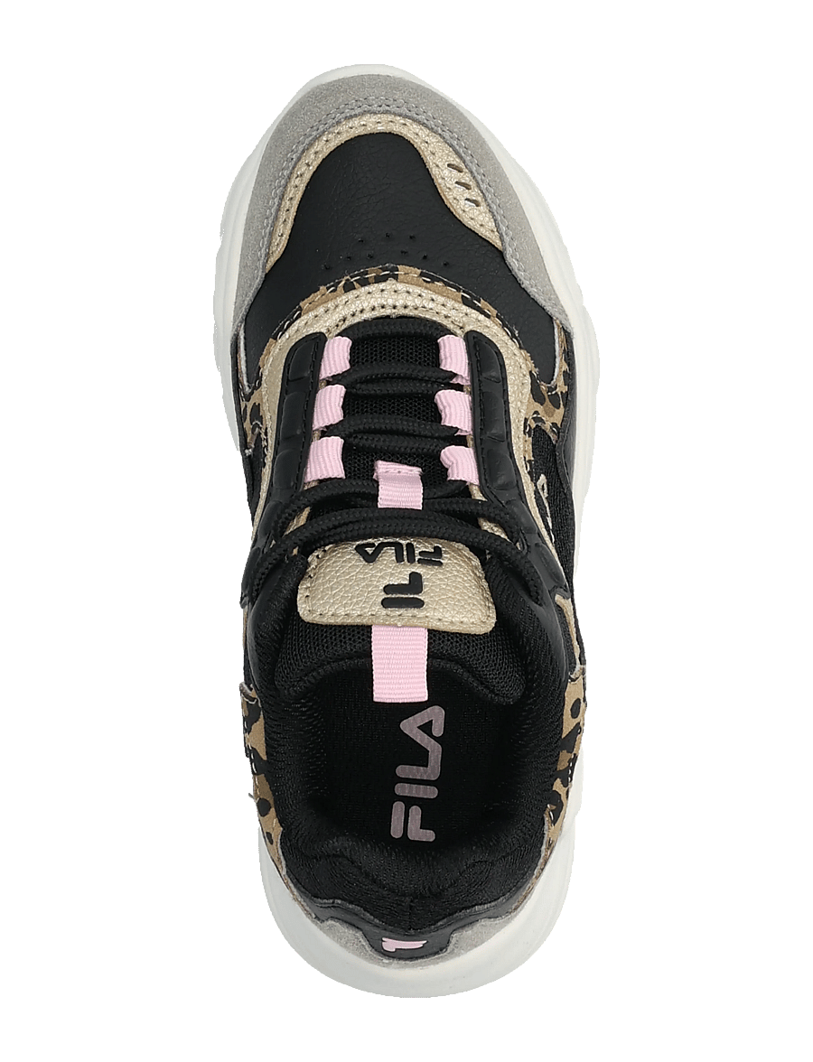 FILA - COLLENE A kids - niedriger schnitt - black-leopard - 3