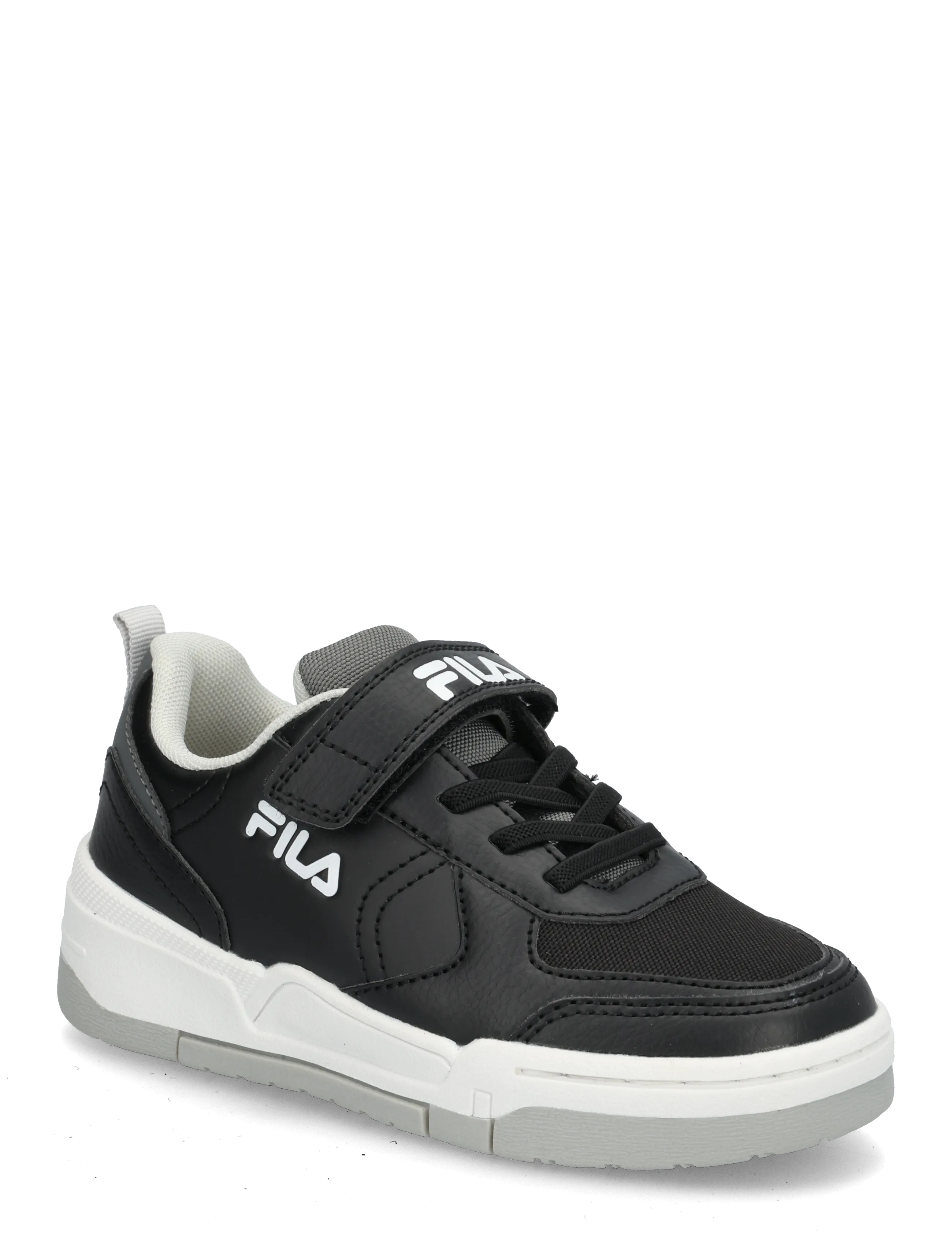 FILA FILA VITTORIO velcro kids - Vis alt - BLACK-WHITE / black