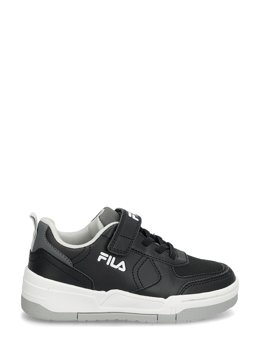 FILA - FILA VITTORIO velcro kids - låga sneakers - black-white - 2