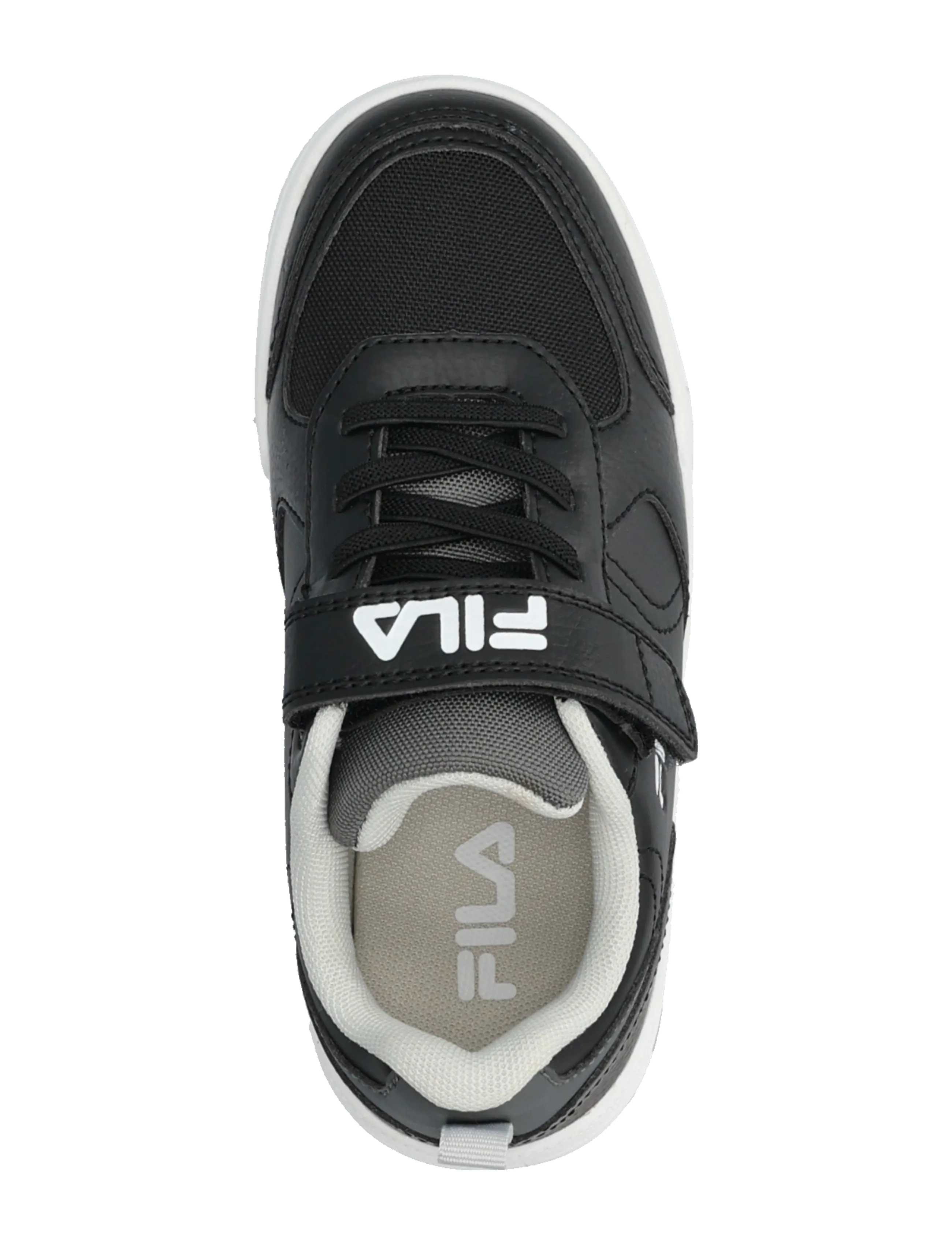 FILA - FILA VITTORIO velcro kids - lave sneakers - black-white - 3