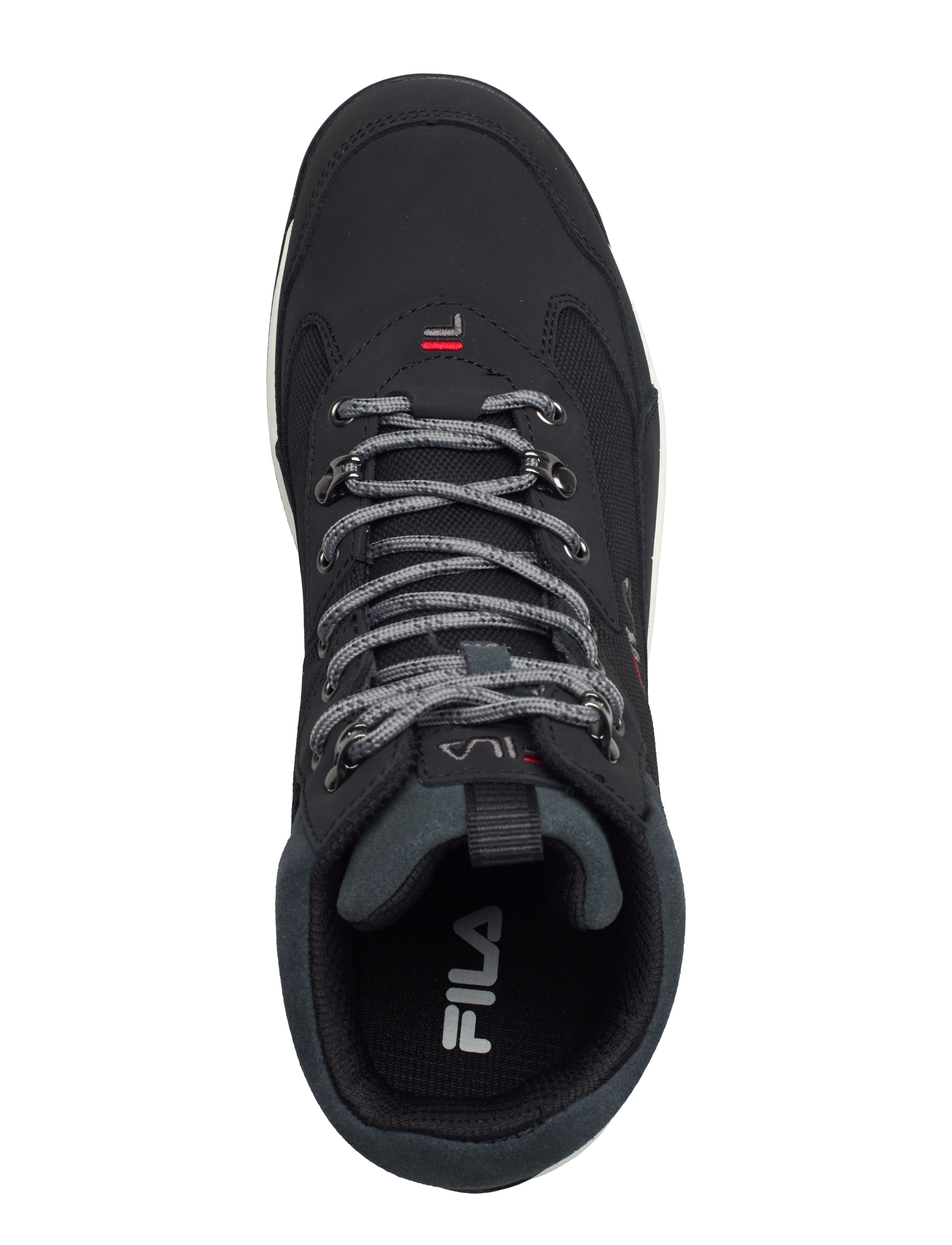 FILA - ALPHA mid - wanderschuhe - black-castlerock - 3