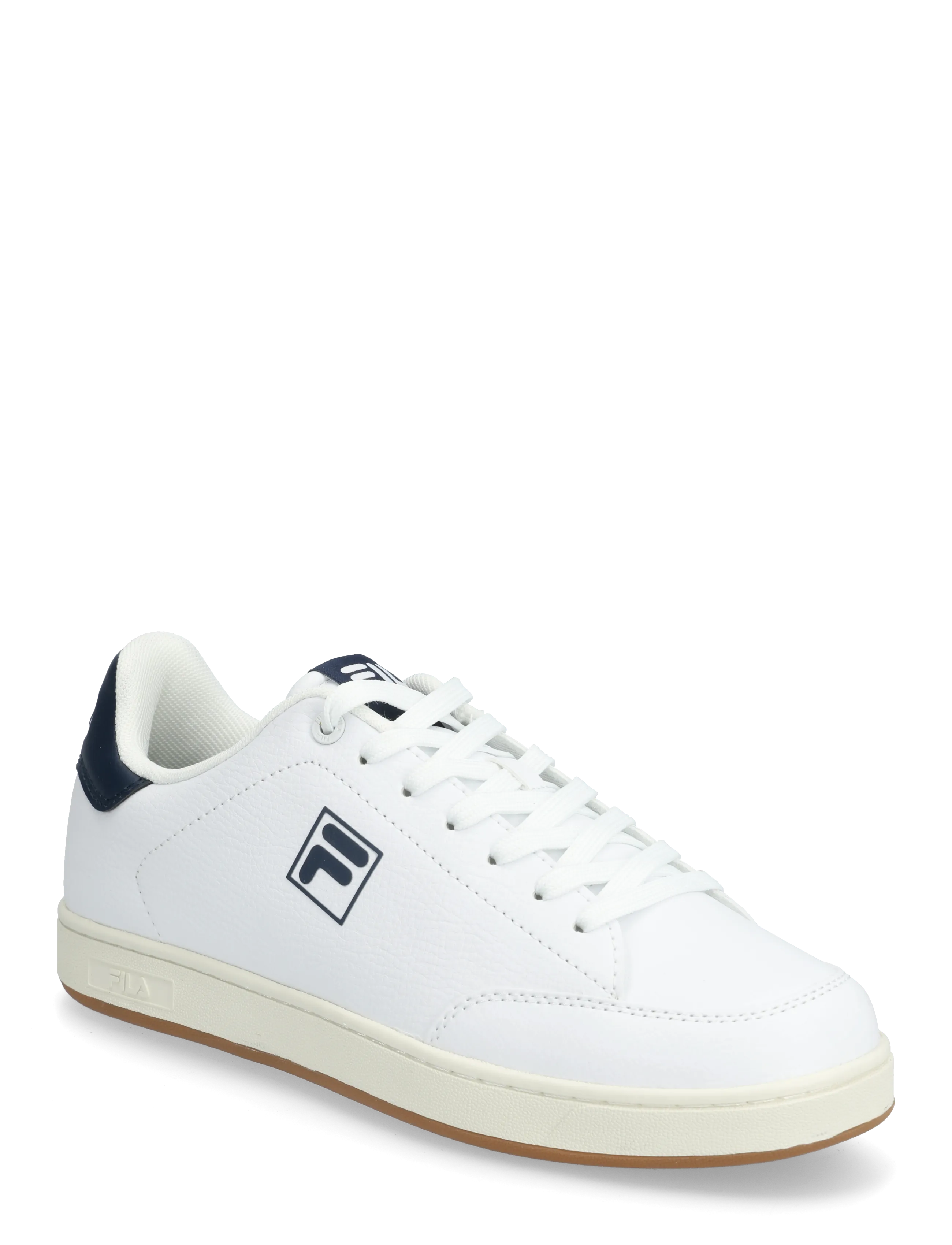 FILA COURTBAY - Sneakers - WHITE-FILA NAVY-MARSHMALLOW / white