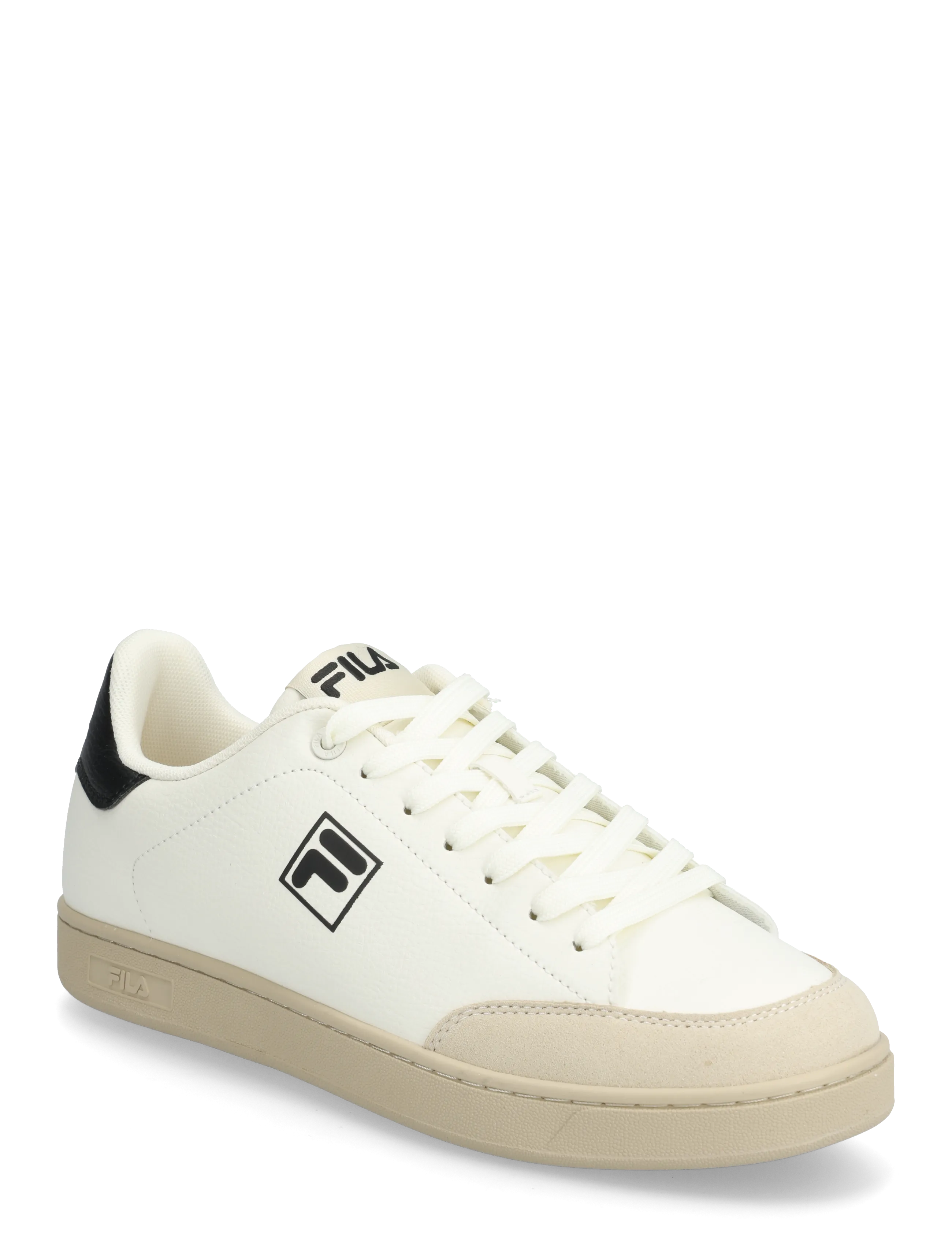 FILA COURTBAY - Sneakers - MARSHMALLOW-BLACK / white