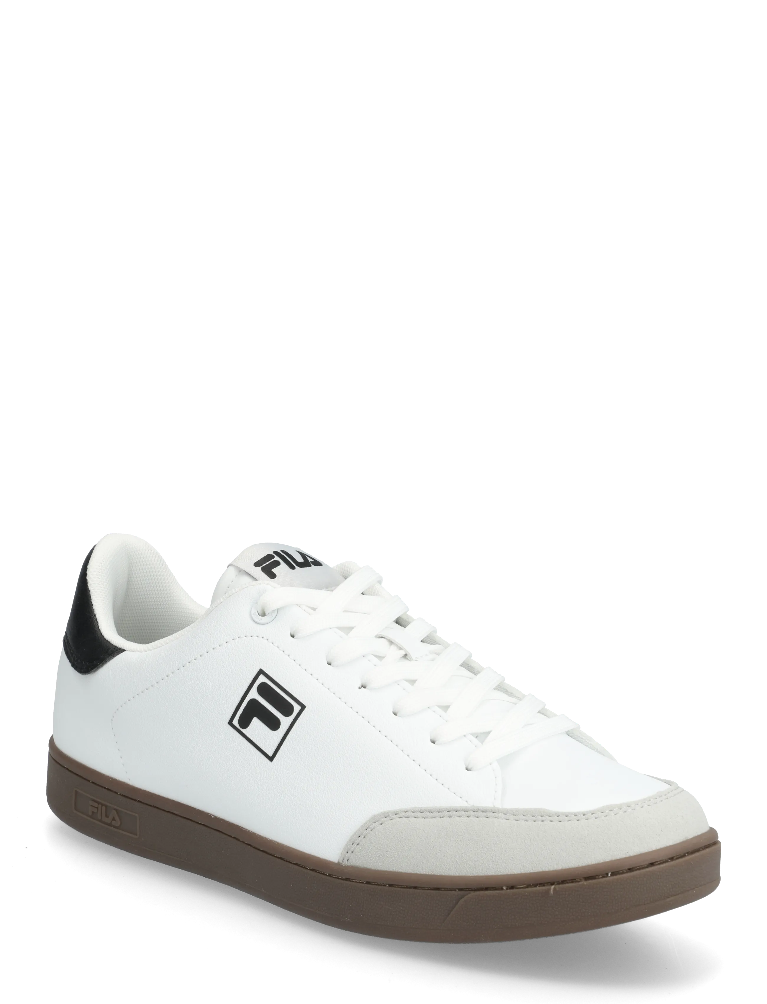 FILA COURTBAY - Sneakers - WHITE-BLACK / white