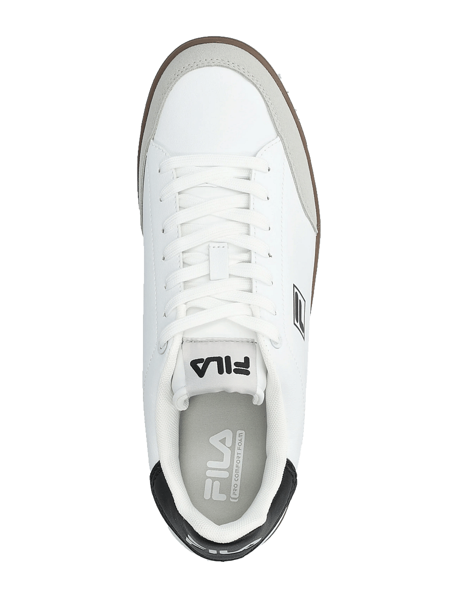 FILA - COURTBAY - niedriger schnitt - white-black - 3
