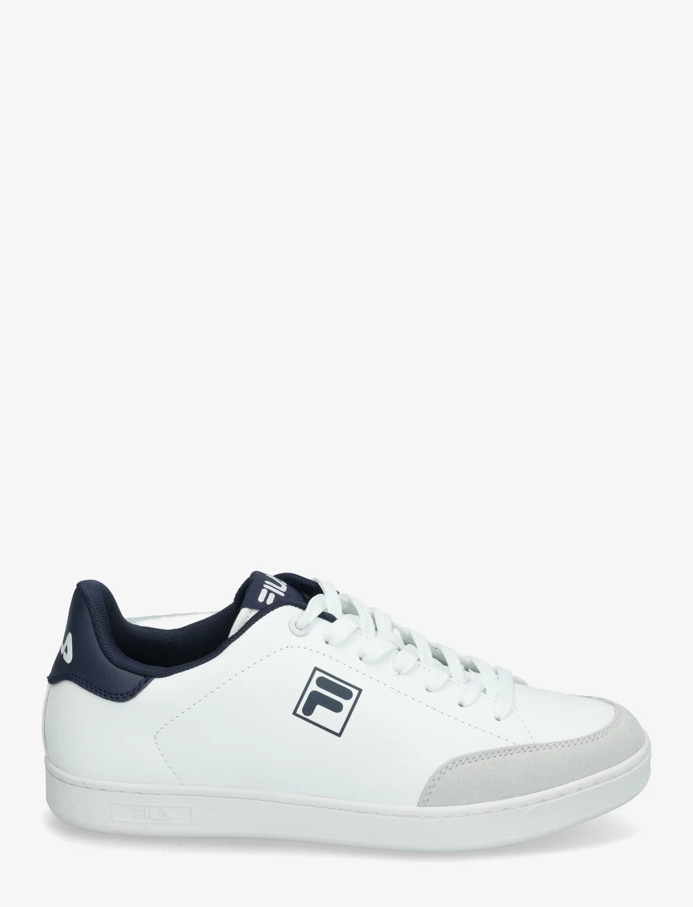 FILA - COURTBAY - lave sneakers - white-fila navy - 1