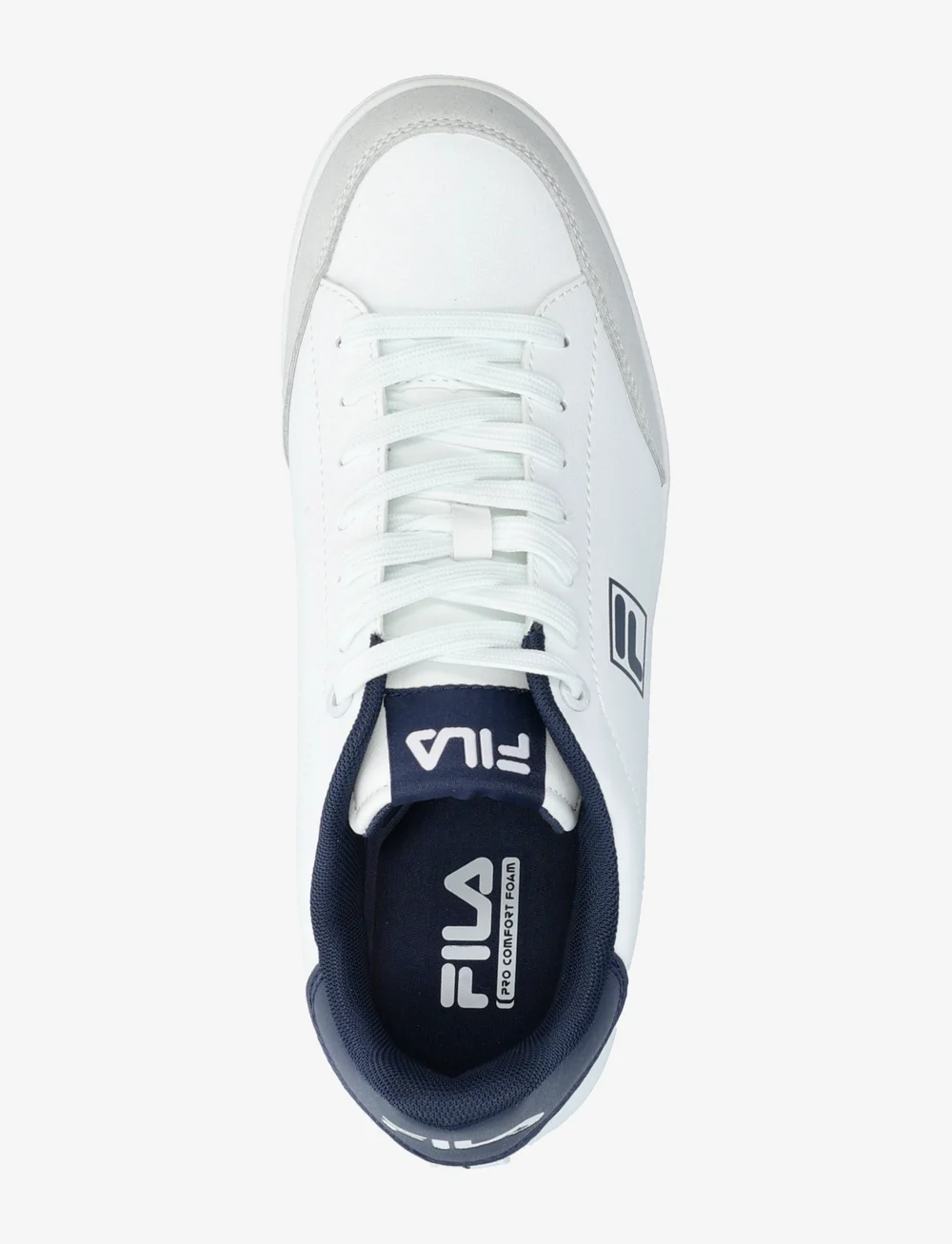 FILA - COURTBAY - lave sneakers - white-fila navy - 3