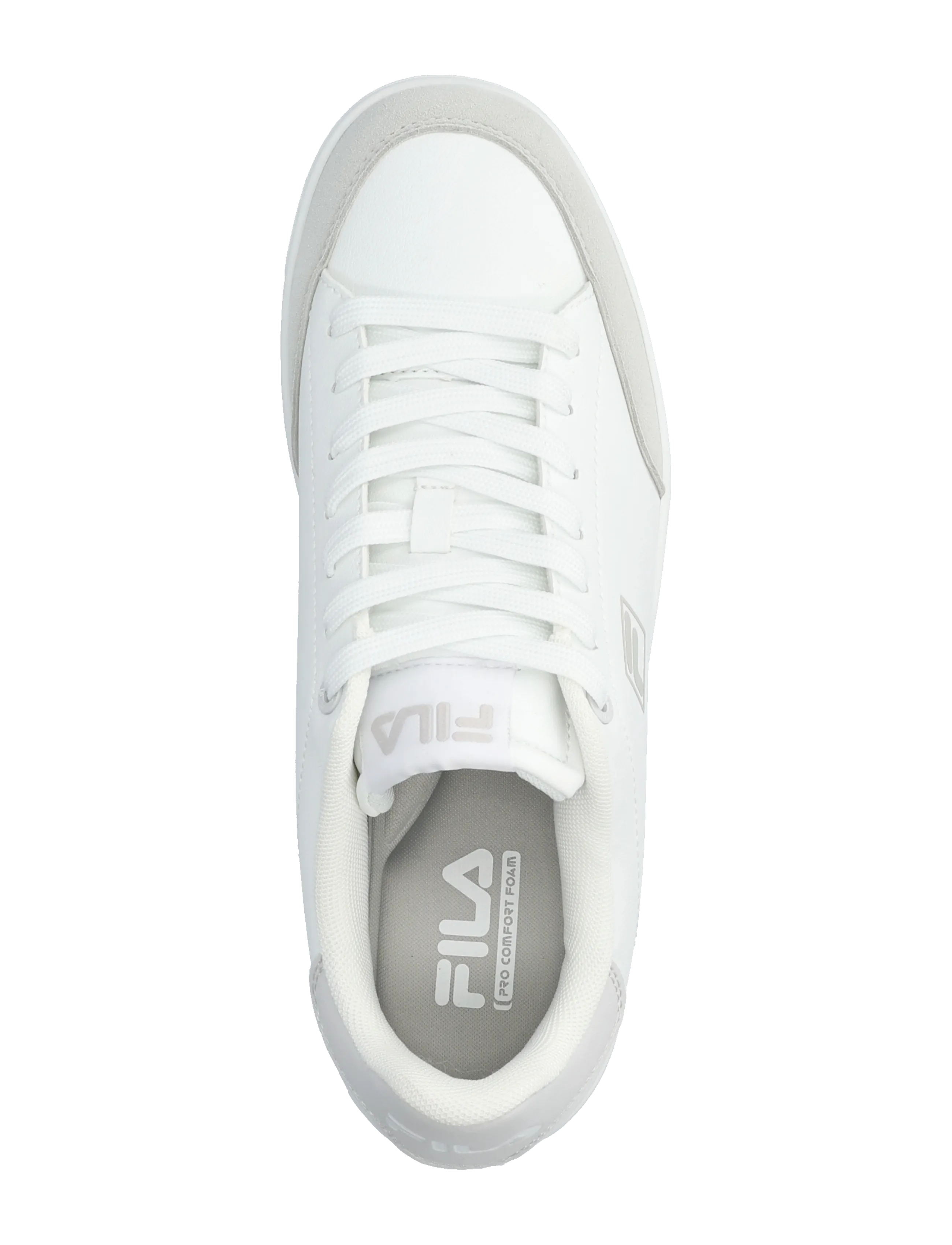 FILA - COURTBAY - lave sneakers - white-nimbus cloud - 3