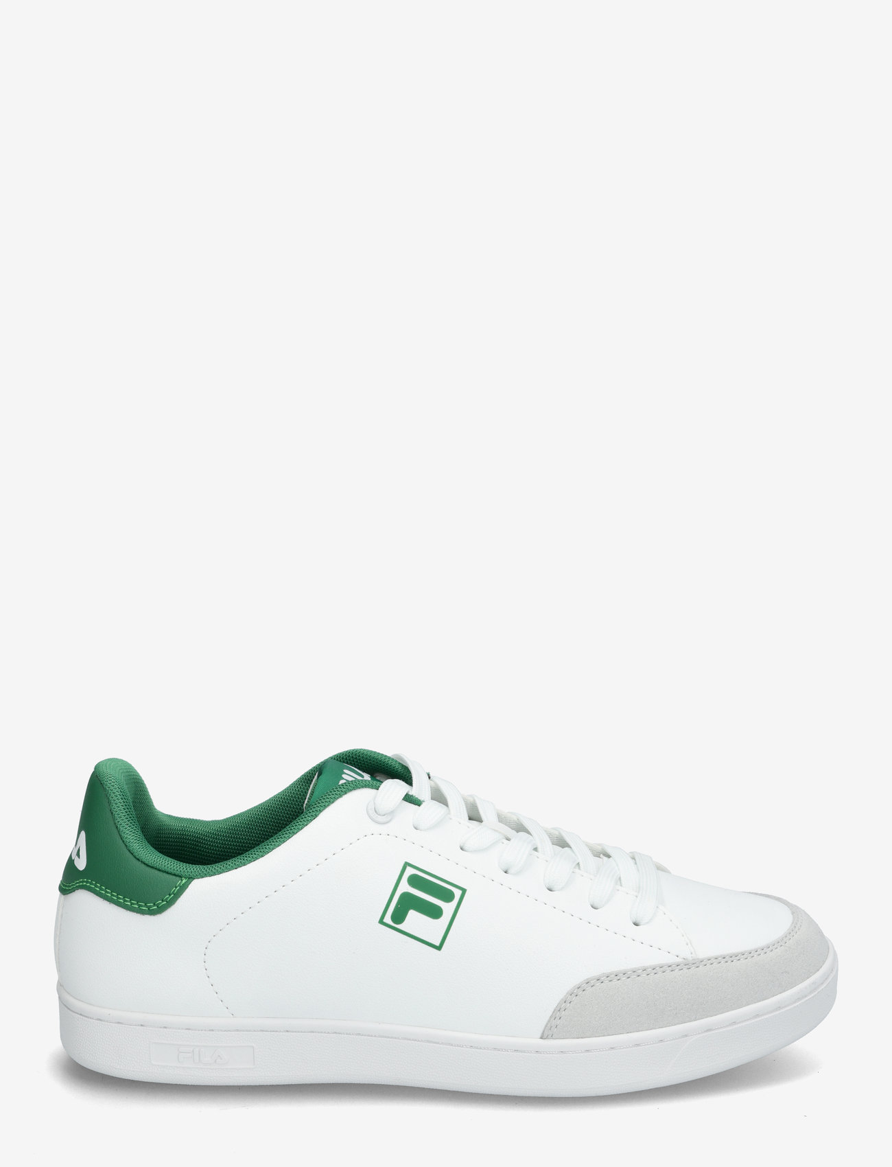 FILA - COURTBAY - niedriger schnitt - white-verdant green - 1