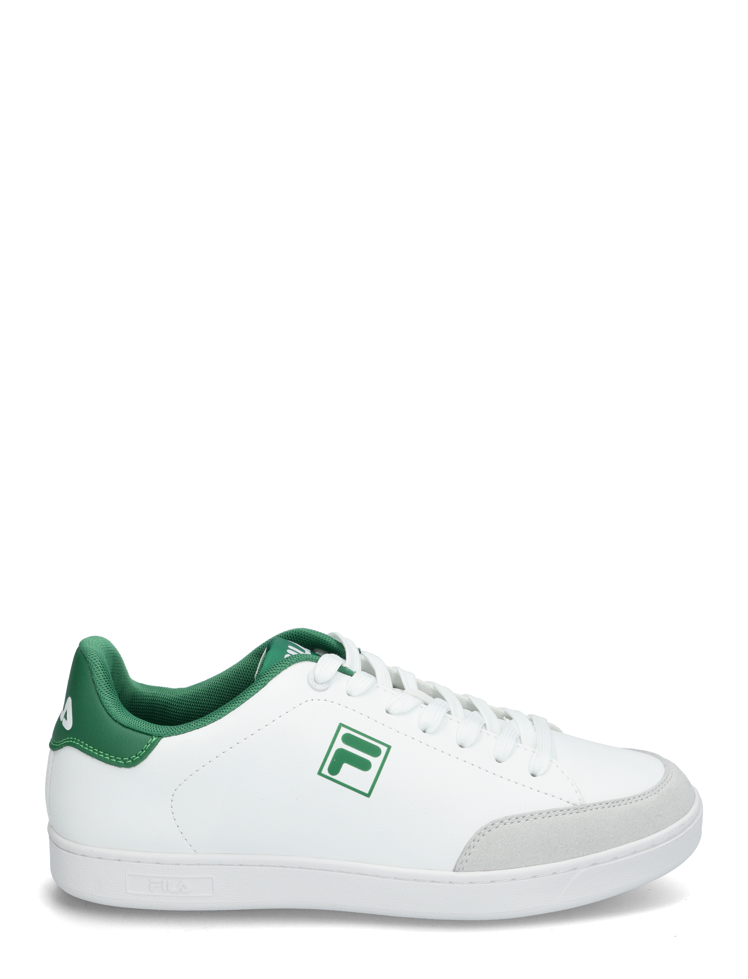 FILA - COURTBAY - lave sneakers - white-verdant green - 1