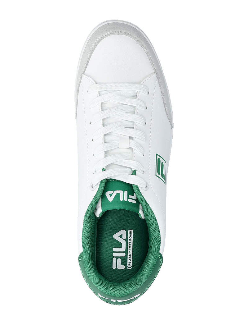 FILA - COURTBAY - niedriger schnitt - white-verdant green - 3