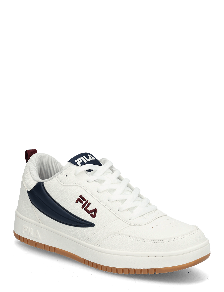 FILA - FILA REGA NF - låga sneakers - white-fila navy-tawny port - 0