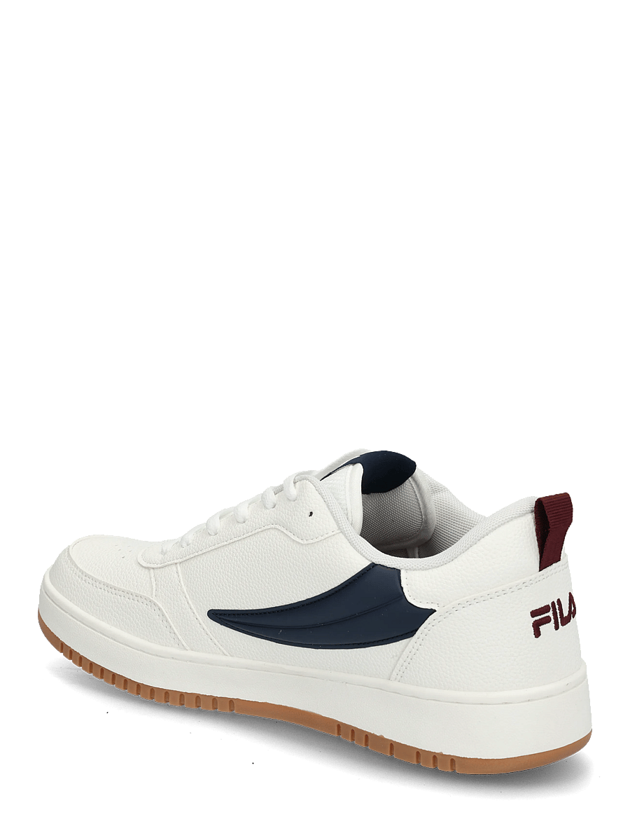 FILA - FILA REGA NF - låga sneakers - white-fila navy-tawny port - 1