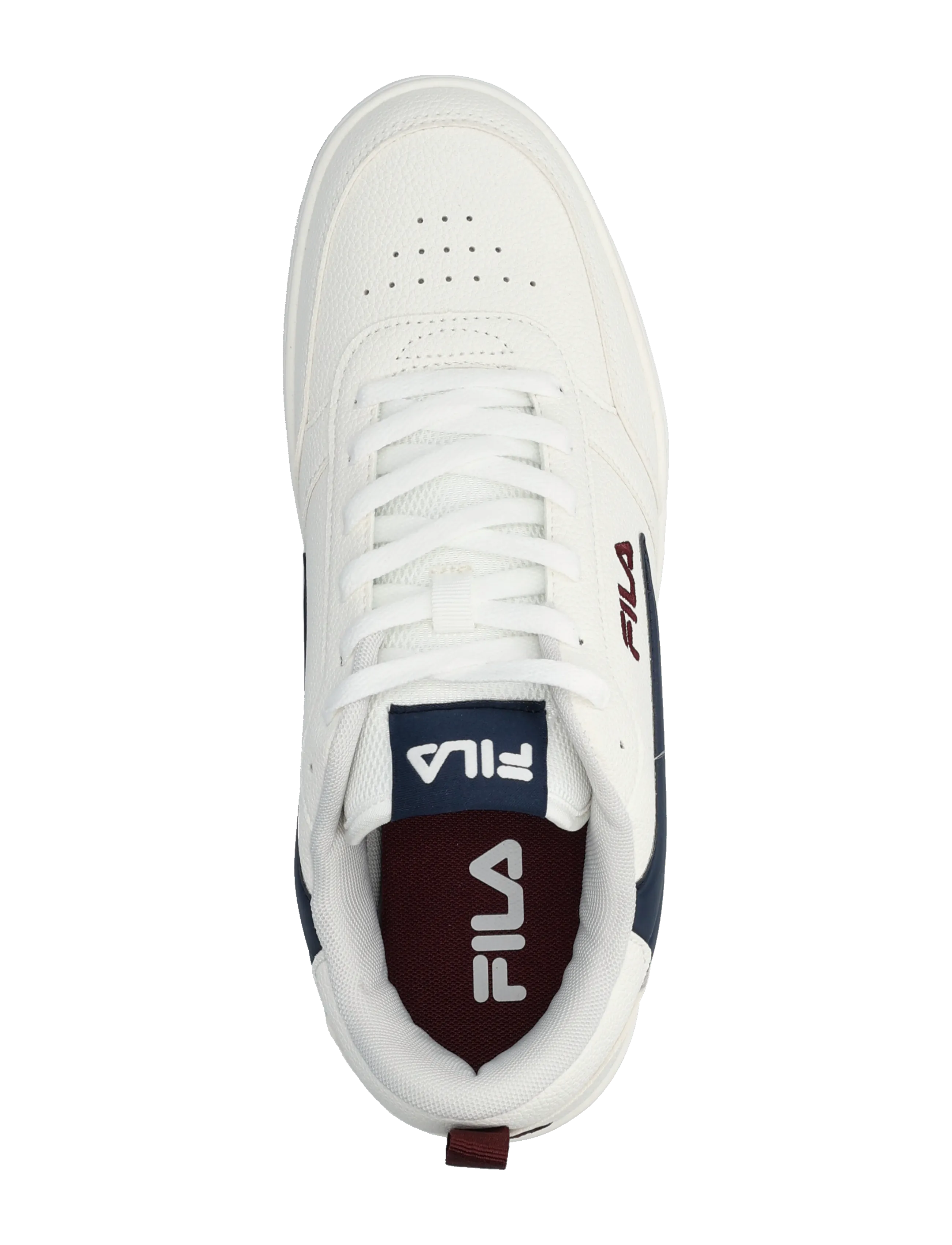 FILA - FILA REGA NF - låga sneakers - white-fila navy-tawny port - 3