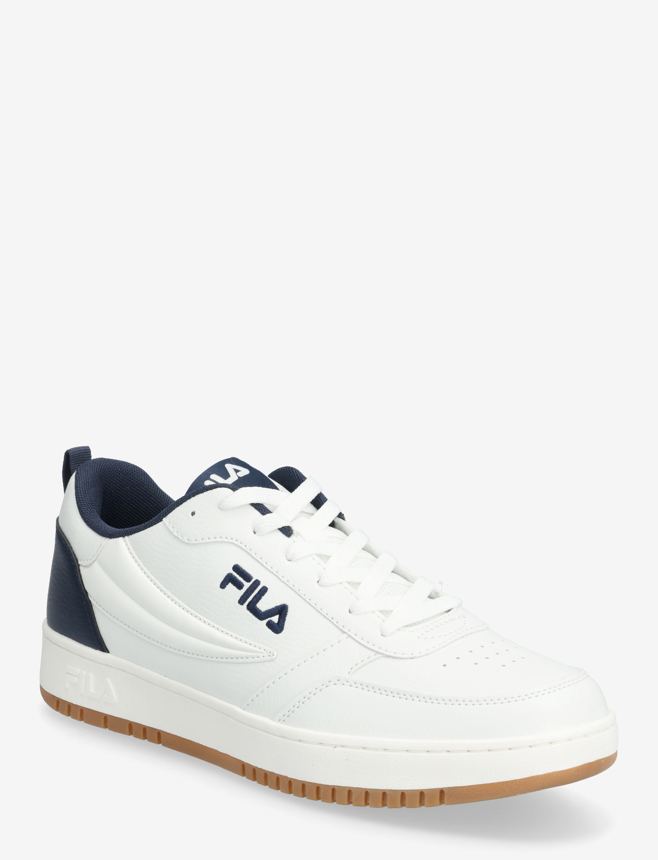 FILA - FILA REGA NF - lave sneakers - white-fila navy-gum - 0