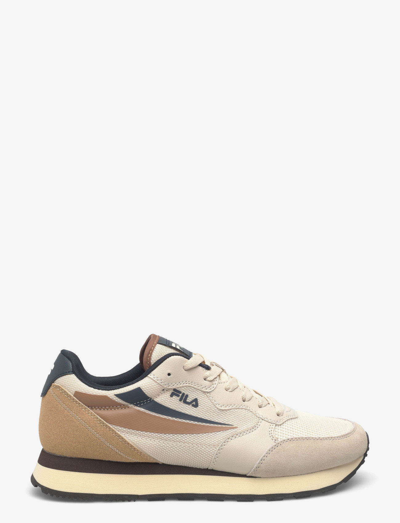 FILA - FILA ACTIX RETRO - low tops - oyster gray-lattÈ-fila navy - 1