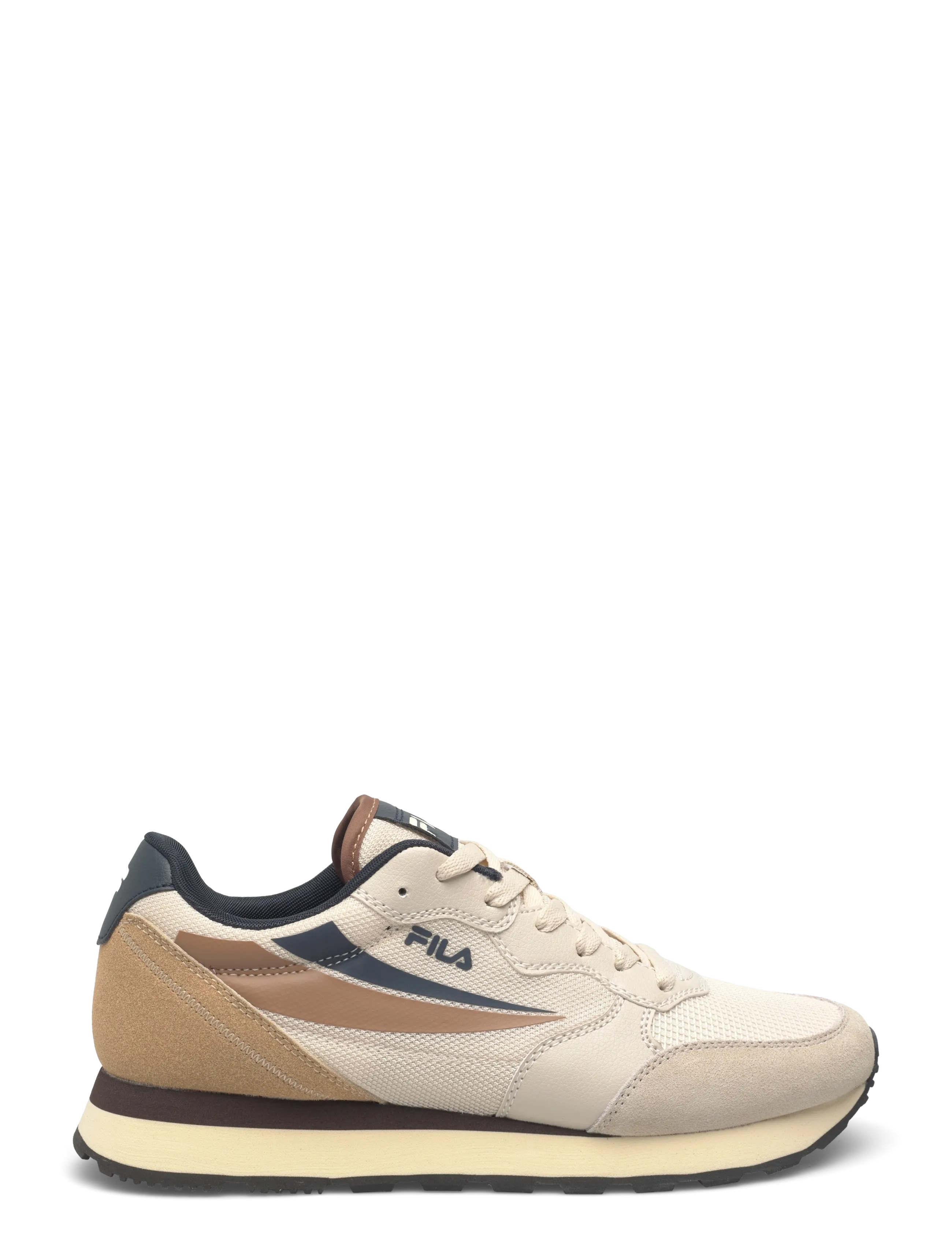 FILA - FILA ACTIX RETRO - laisvalaikio batai - oyster gray-lattÈ-fila navy - 1