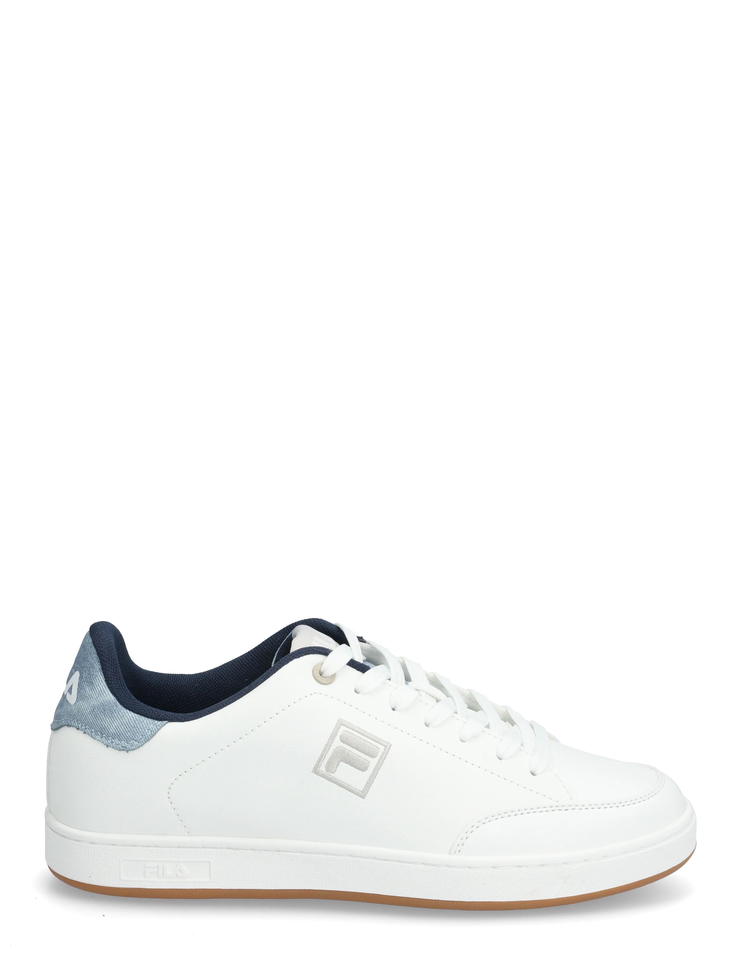 FILA - COURTBAY F - baskets basses - white-gray violet-fila navy - 1