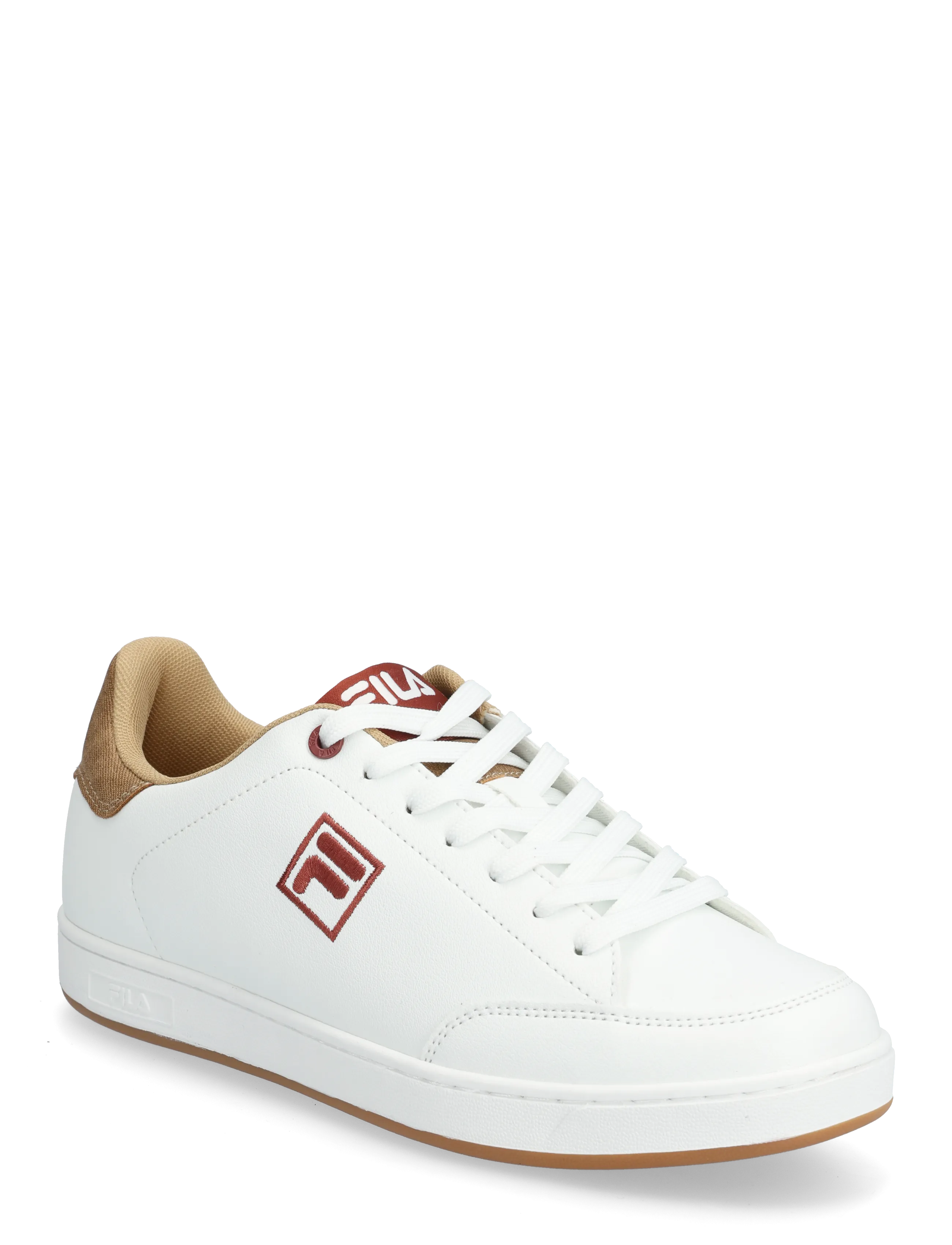 FILA COURTBAY F - Sneakers - WHITE-LATTÈ / white