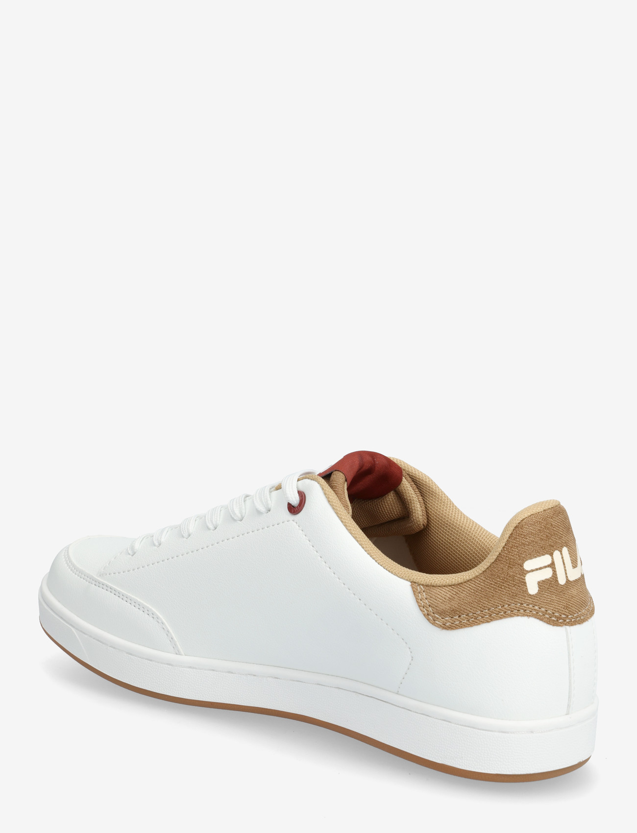 FILA - COURTBAY F - lave sneakers - white-lattÈ - 2