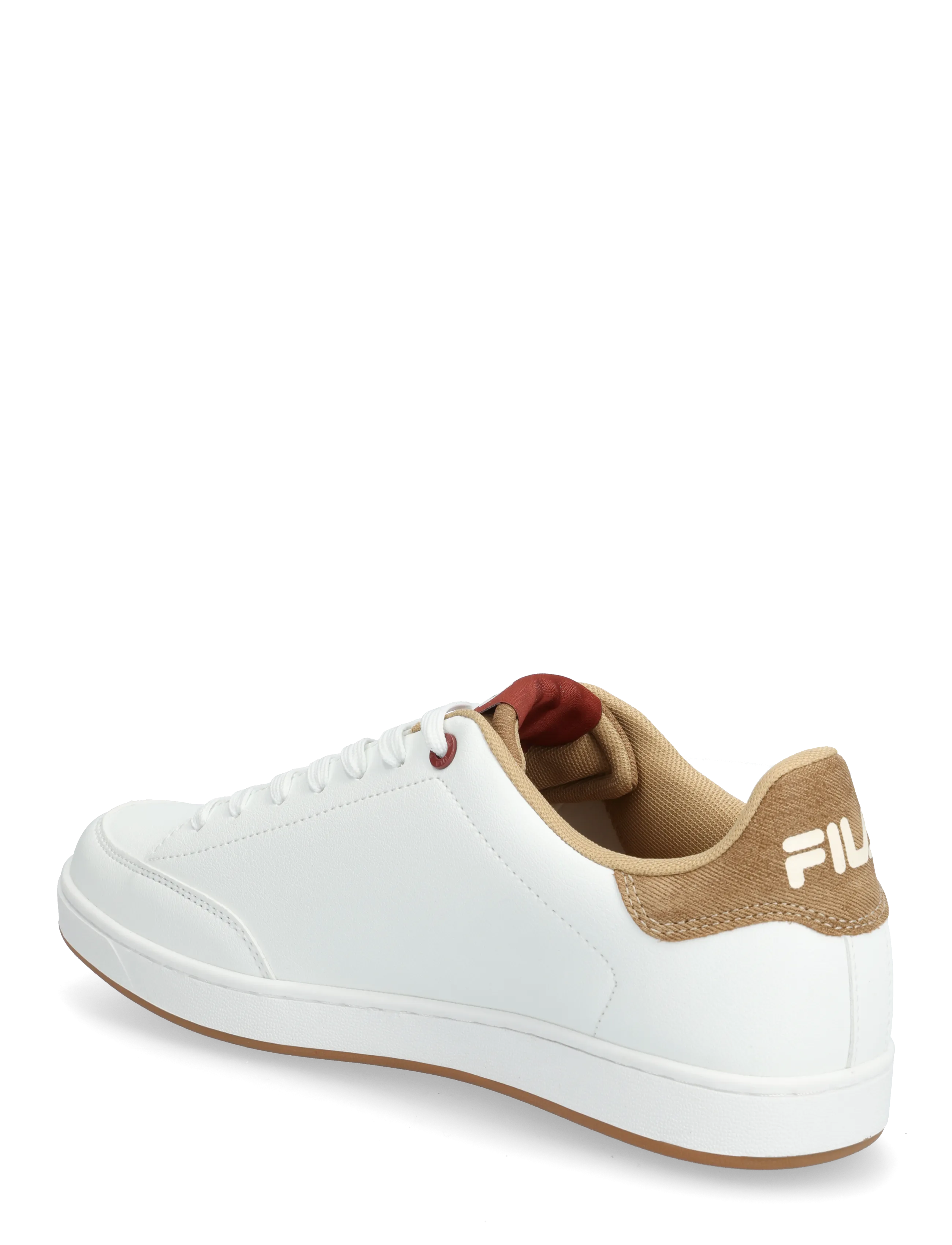 FILA - COURTBAY F - niedriger schnitt - white-lattÈ - 2