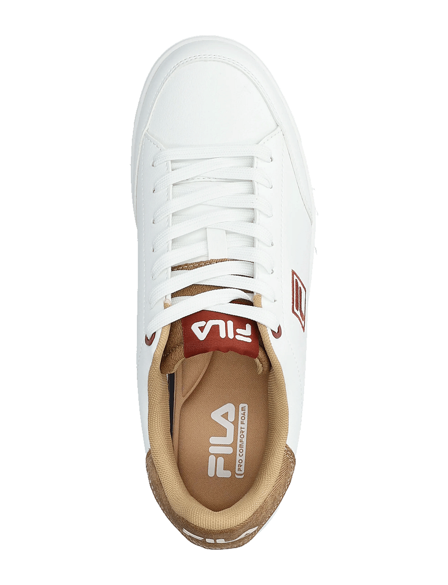 FILA - COURTBAY F - kõrge säärega tossud - white-lattÈ - 3