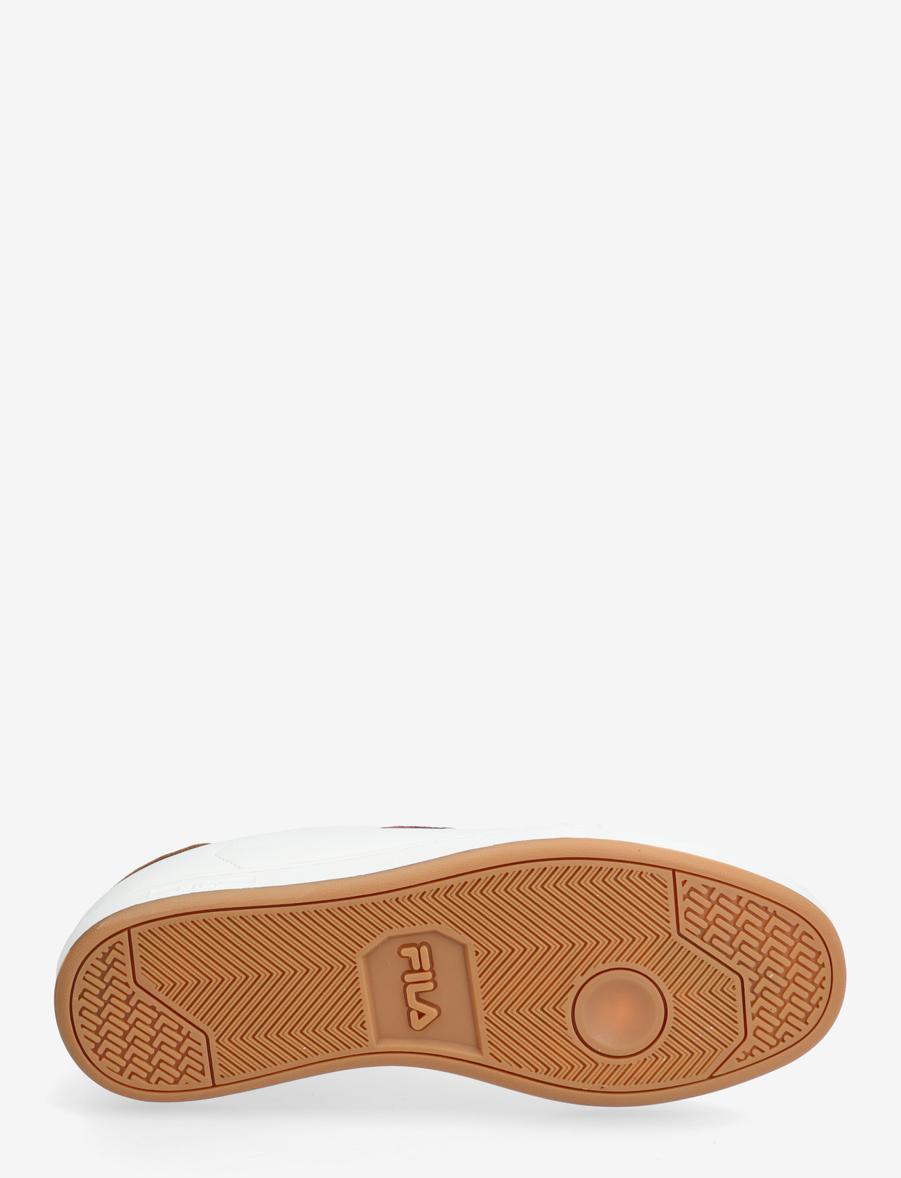 FILA - COURTBAY F - lave sneakers - white-lattÈ - 4