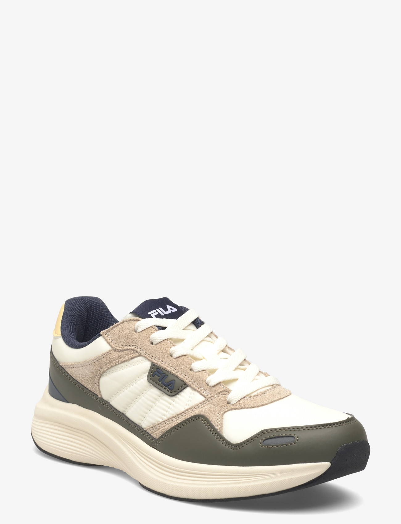 FILA - FILA SKYLEAP - lave sneakers - marshmallow-olive night - 0