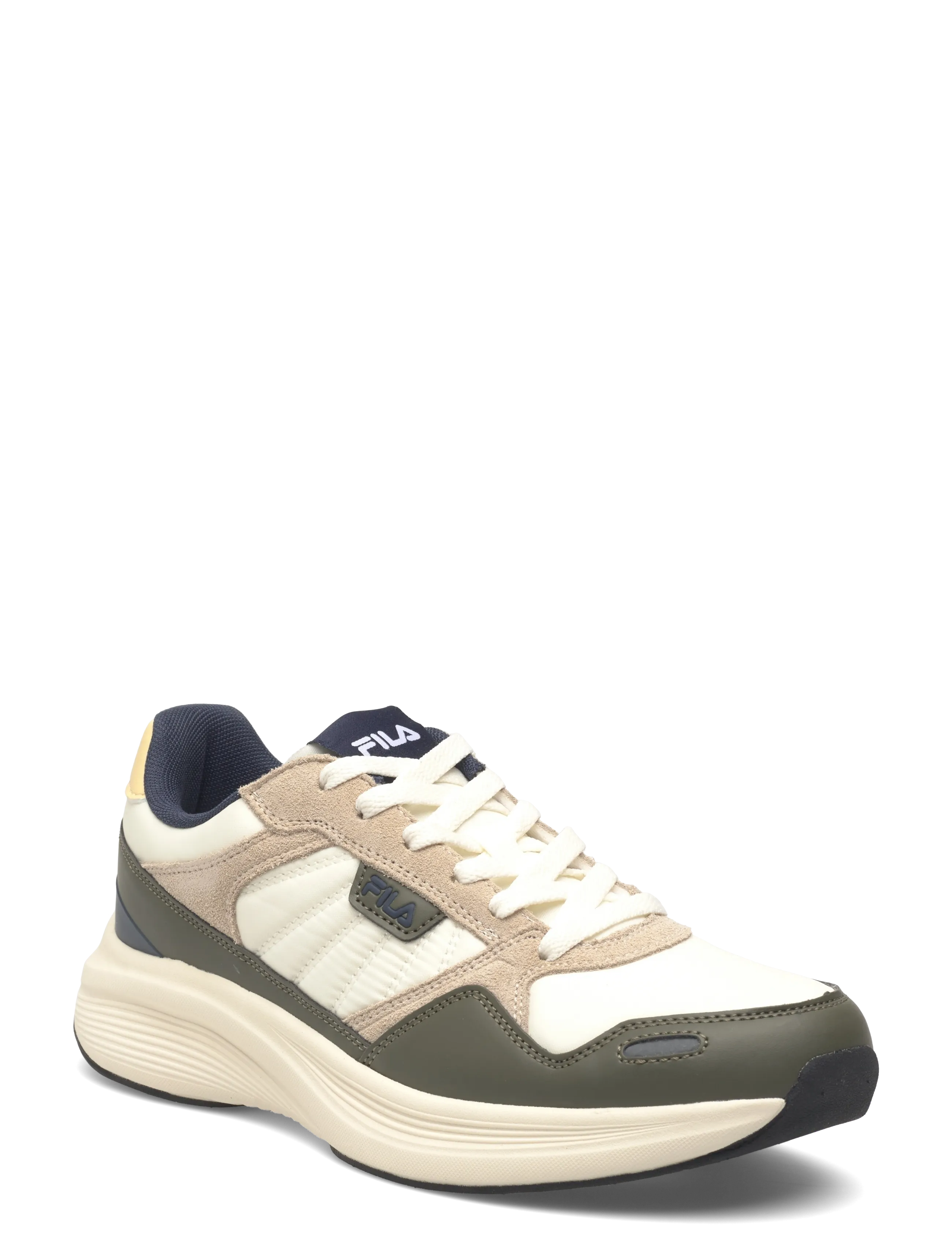 FILA FILA SKYLEAP - Sneakers - MARSHMALLOW-OLIVE NIGHT / beige