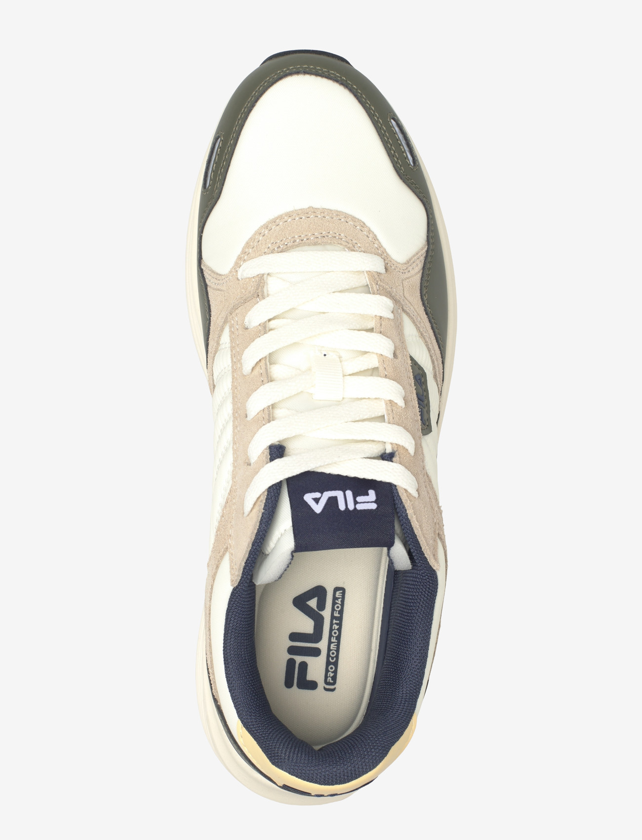 FILA - FILA SKYLEAP - lave sneakers - marshmallow-olive night - 3