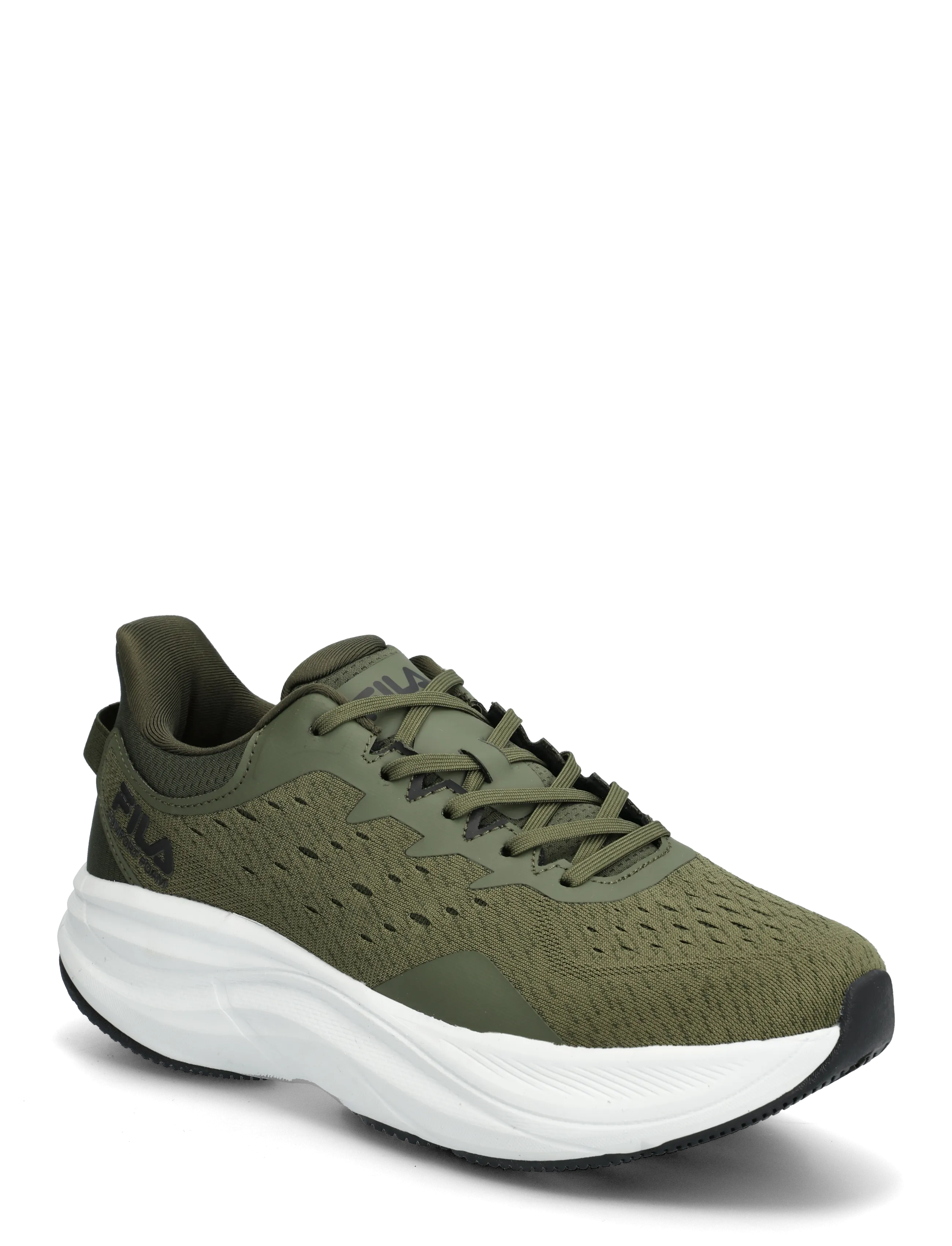 FILA FILA RETRON - Sneakers - BEETLE-WHITE / khaki/green