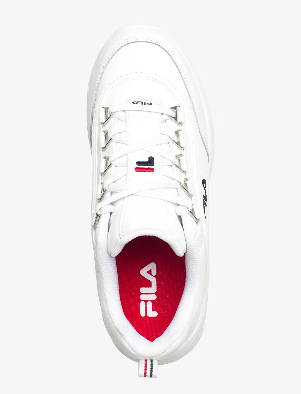 FILA - STRADA low teens - niedriger schnitt - white - 3