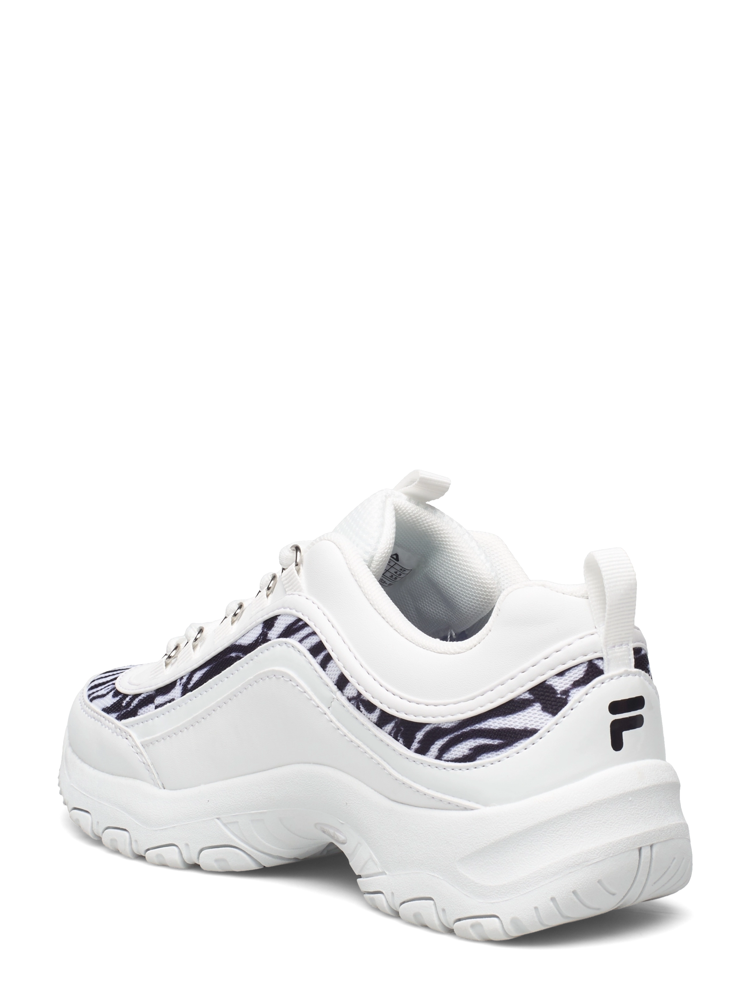 FILA - STRADA A teens - white-black - 2