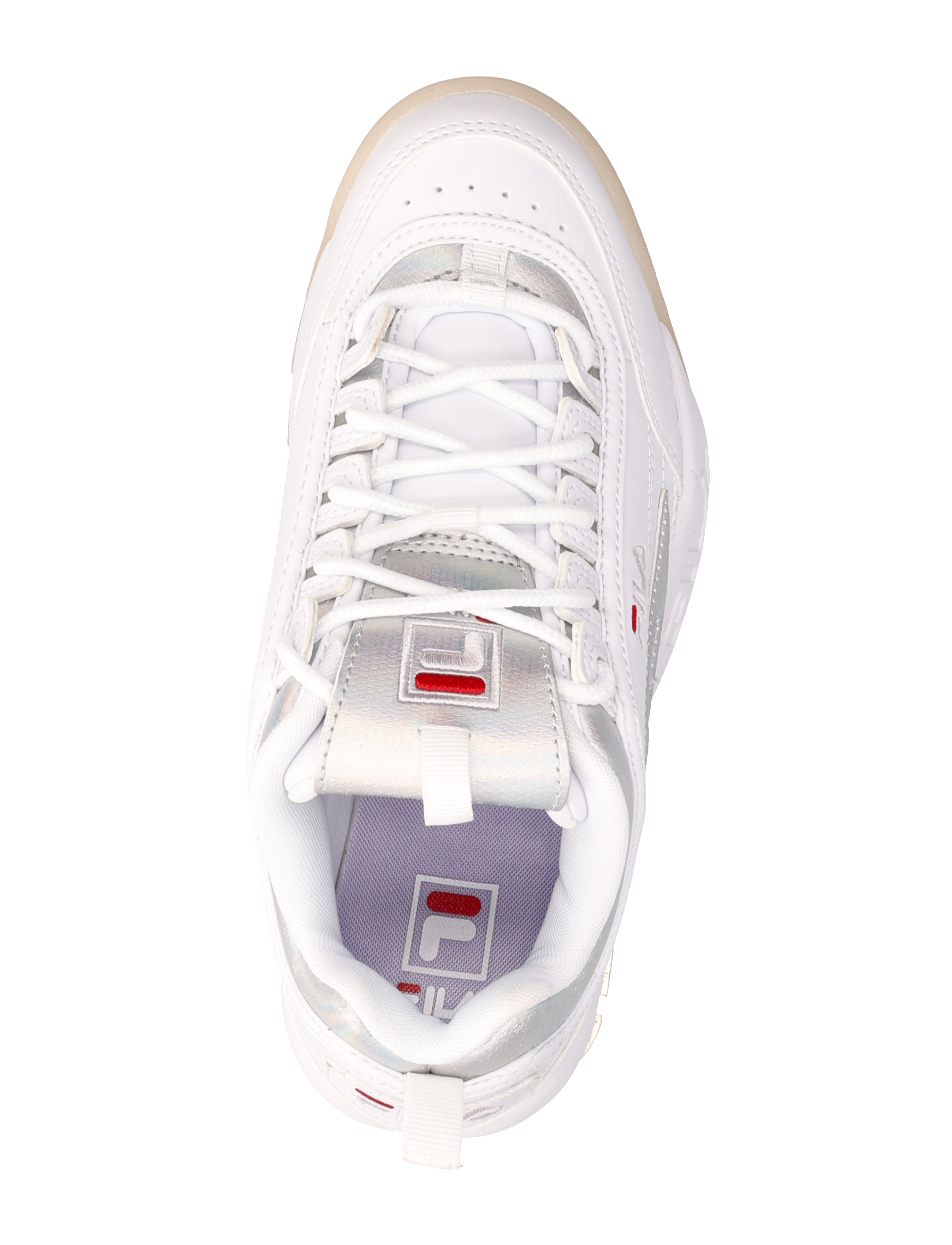 FILA - DISRUPTOR F Teens - white-iridescent - 3