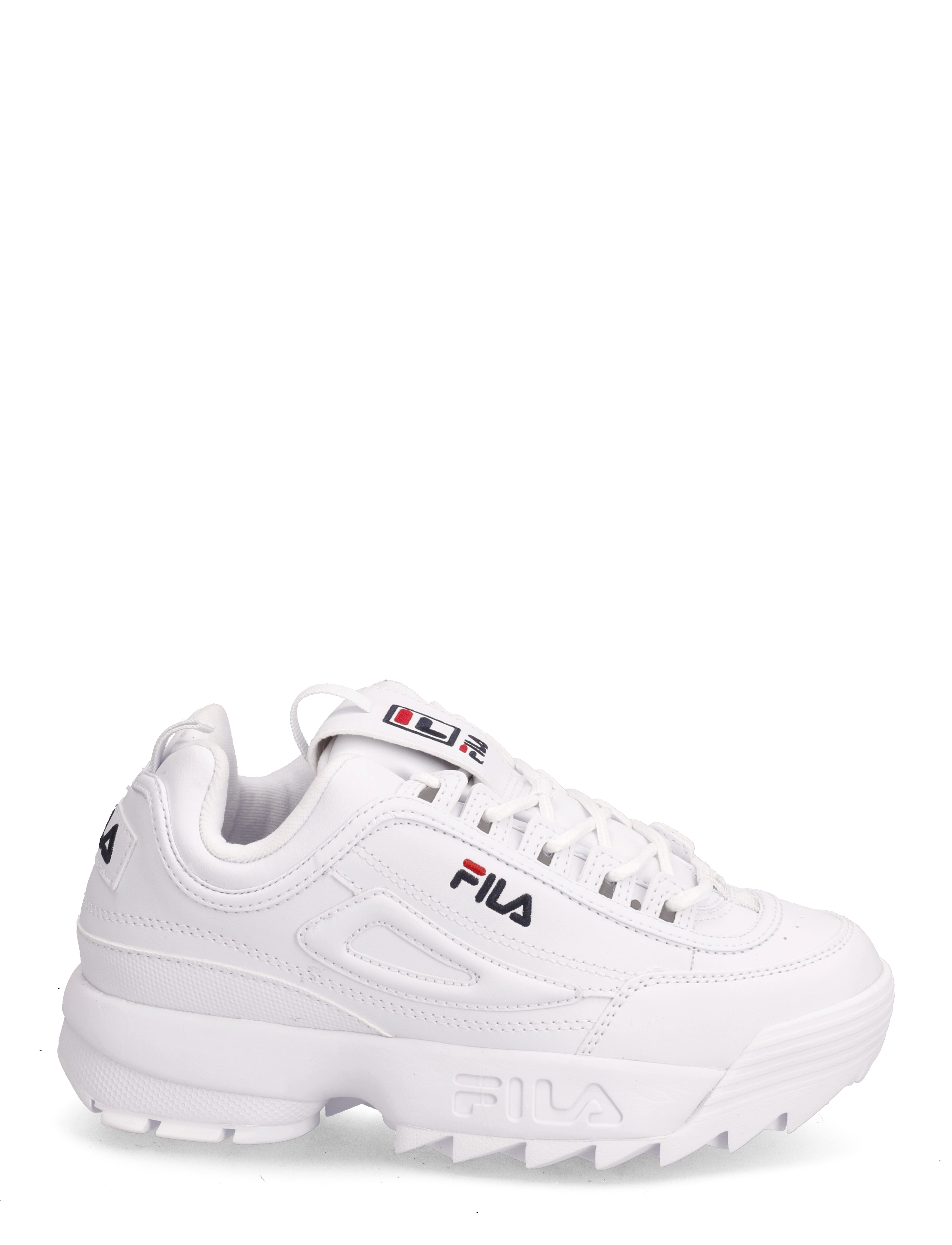 FILA - DISRUPTOR teens - lágir strigaskór - white - 1