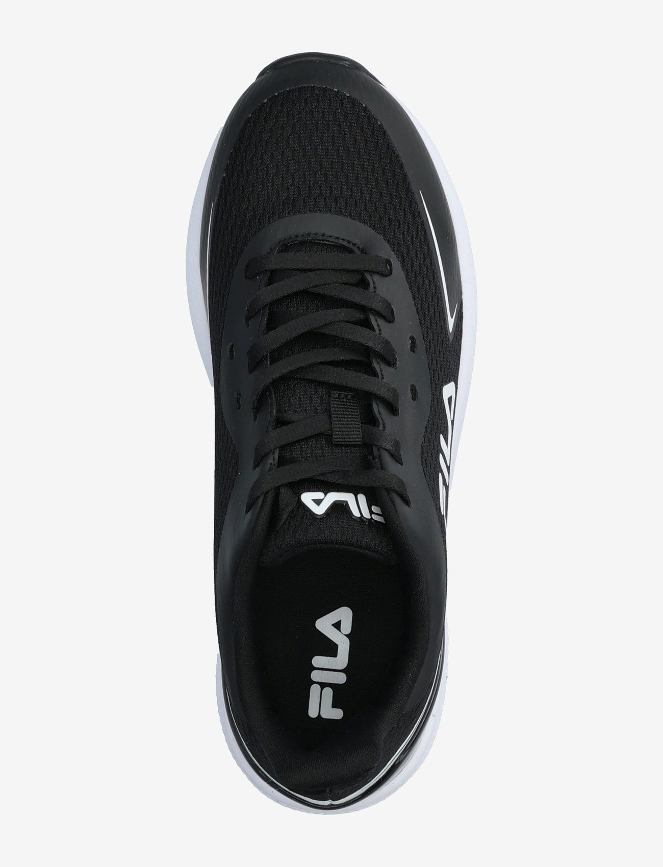 FILA - CRUSHER teens - niedriger schnitt - black-white - 3