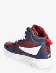 FILA - FXVENTUNO mid teens - sneakers med høyt skaft - tawny port-fila navy - 2