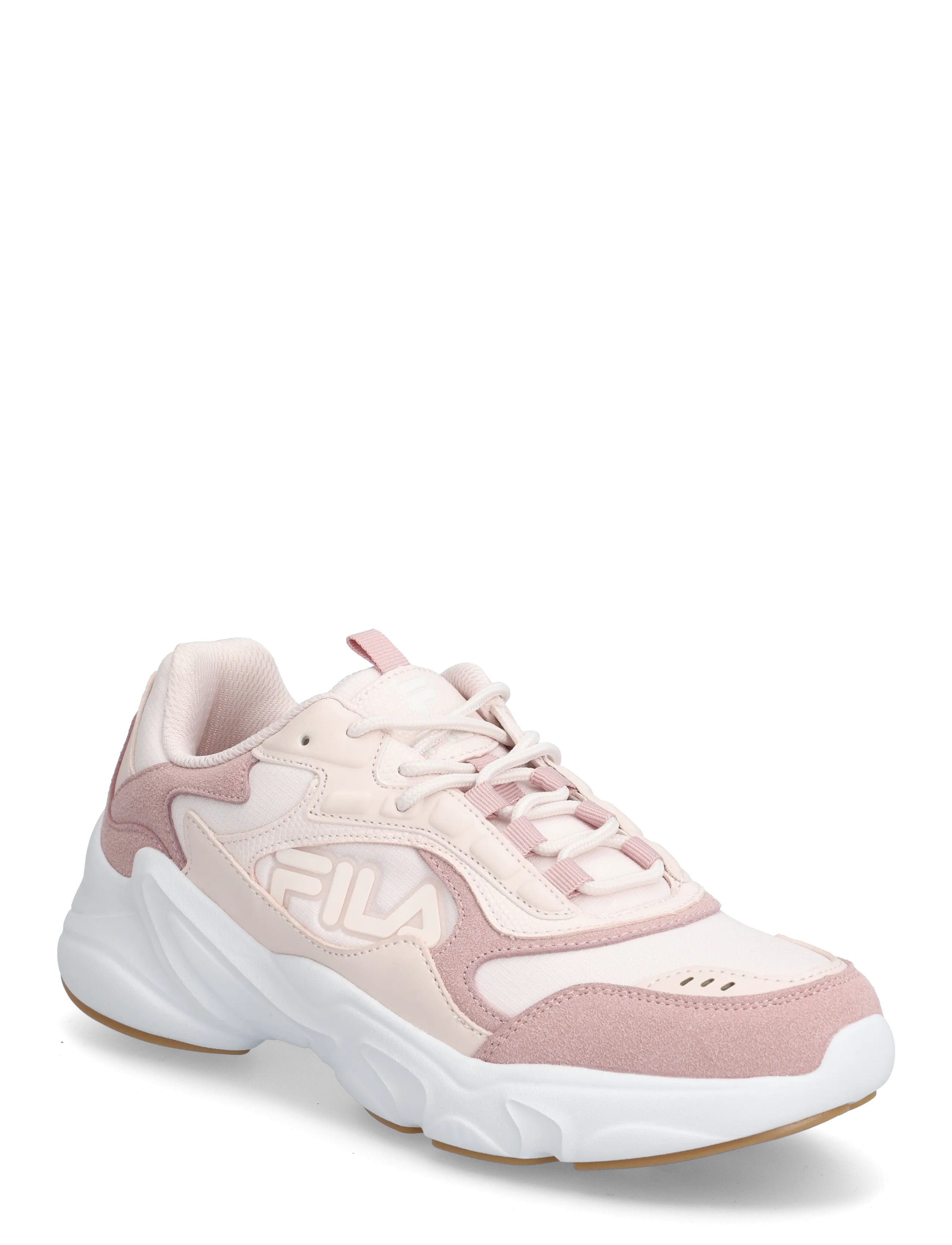 FILA COLLENE LOGO teens - Avalynė - PALE MAUVE-WHITE / pink/rose