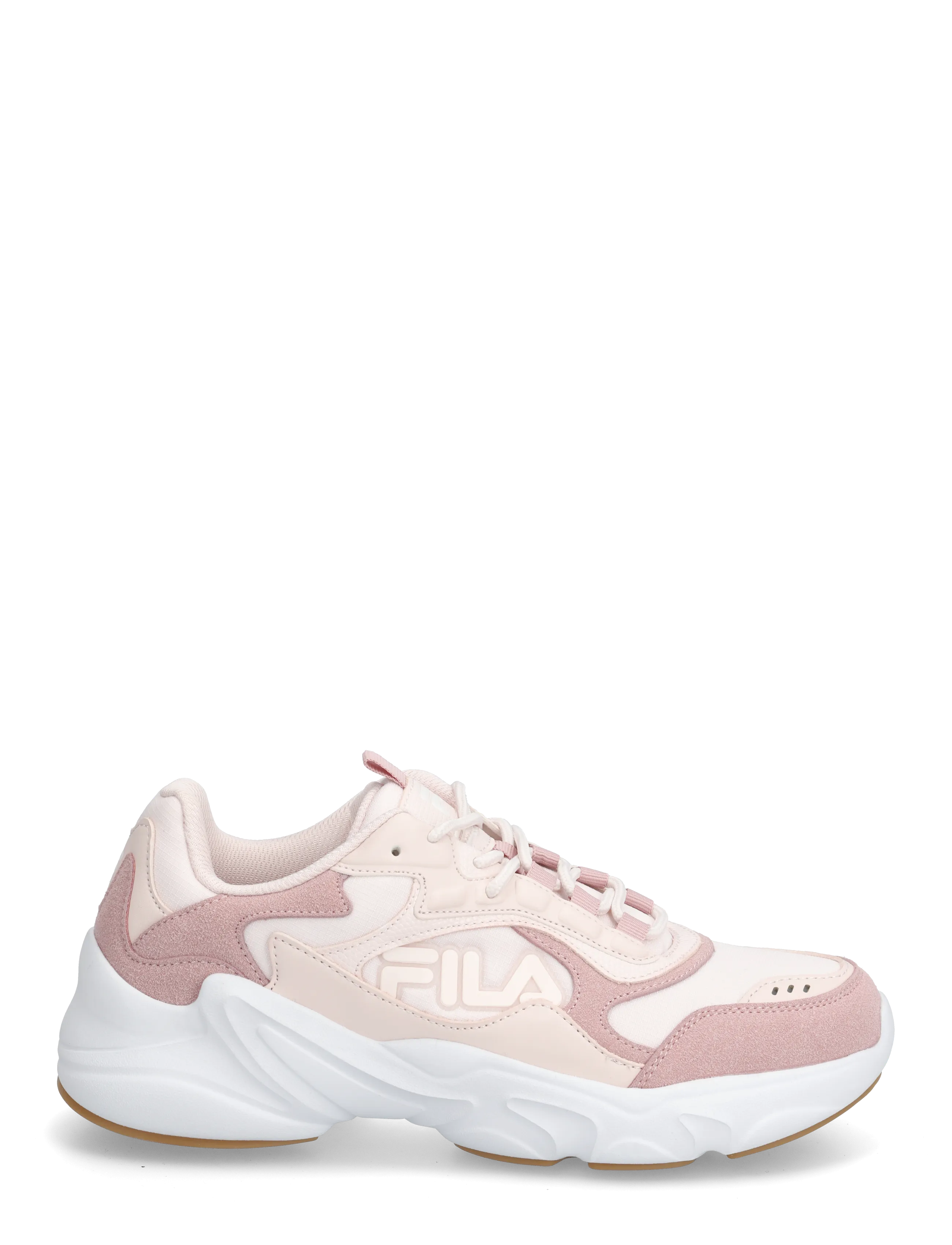 FILA - COLLENE LOGO teens - letnie okazje - pale mauve-white - 1