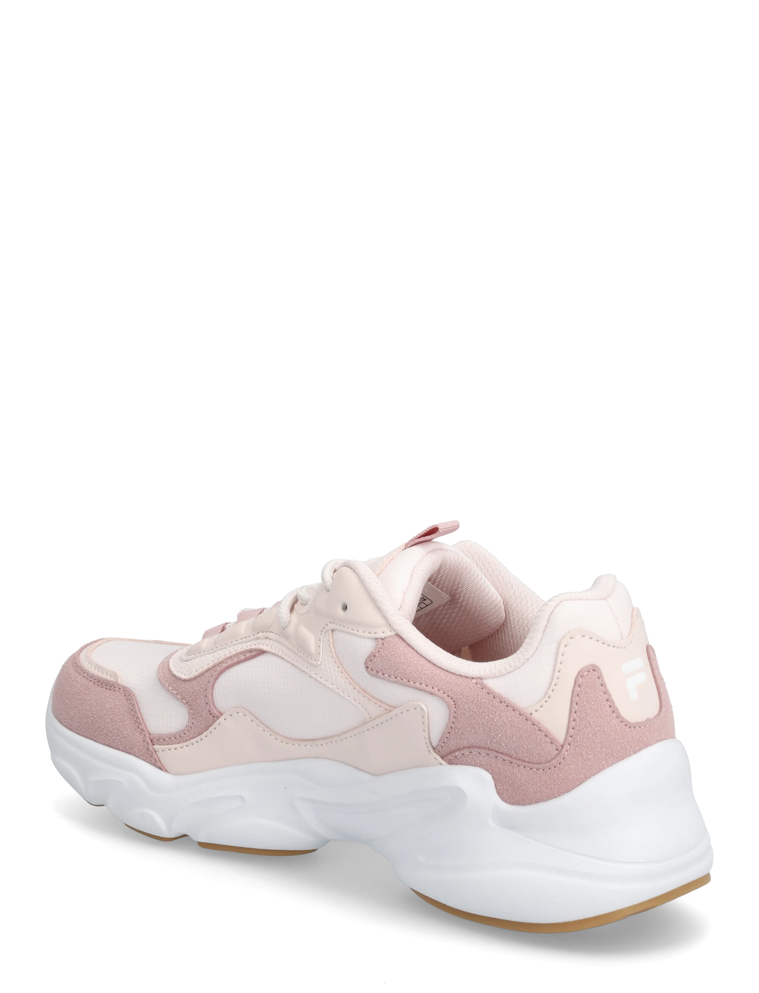 FILA - COLLENE LOGO teens - letnie okazje - pale mauve-white - 2