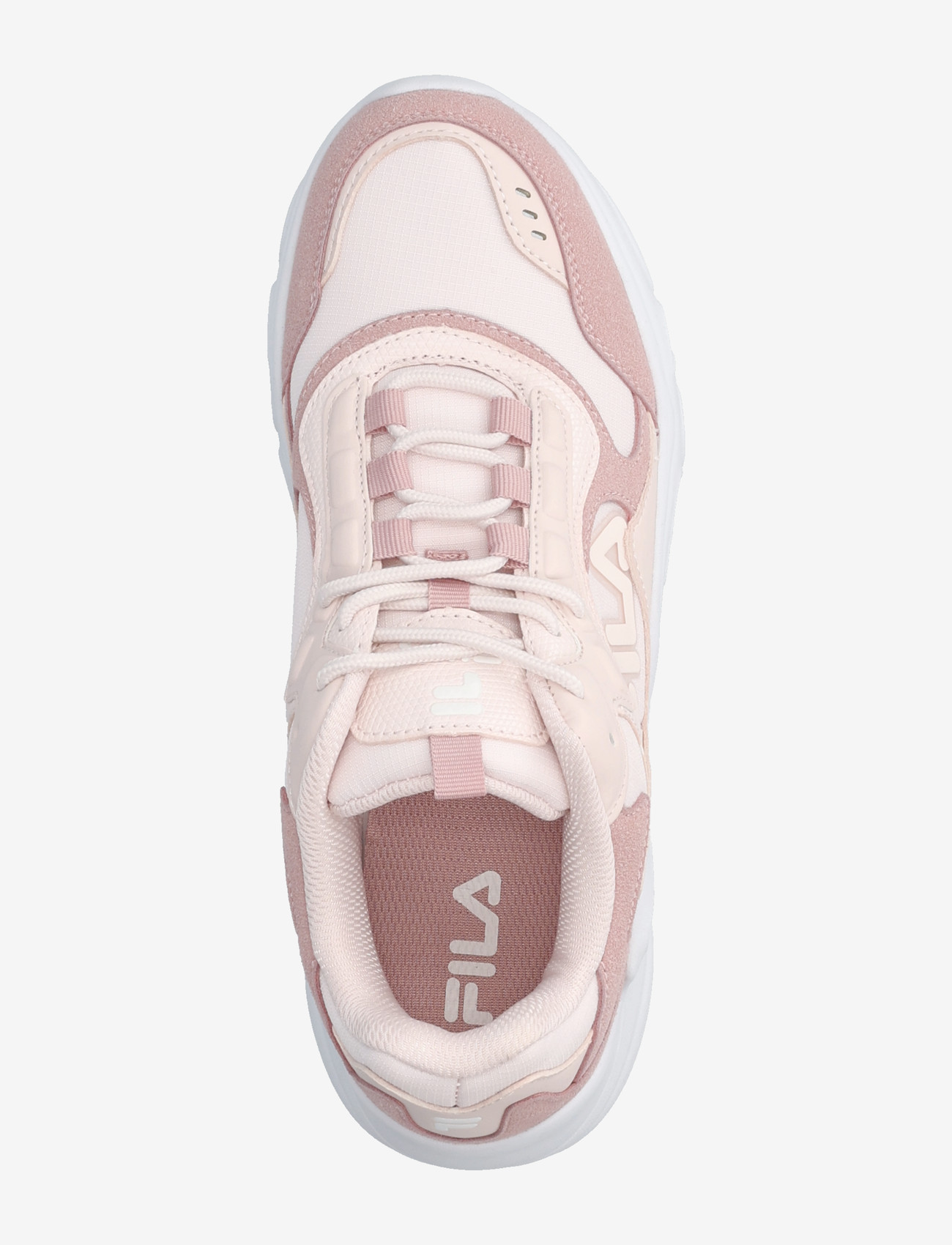 FILA - COLLENE LOGO teens - gode sommertilbud - pale mauve-white - 3