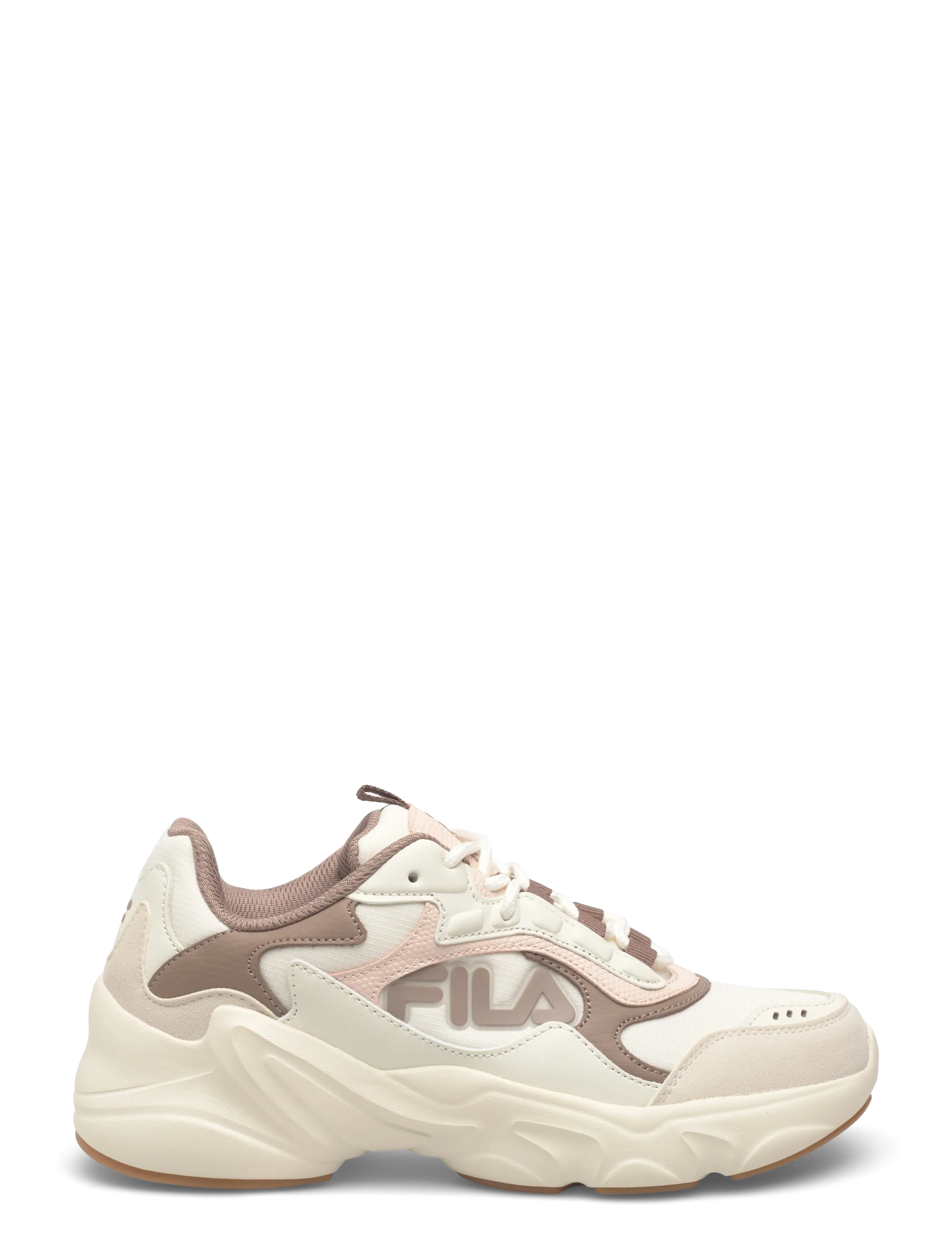 FILA - COLLENE LOGO teens - niedriger schnitt - turtledove-white - 1