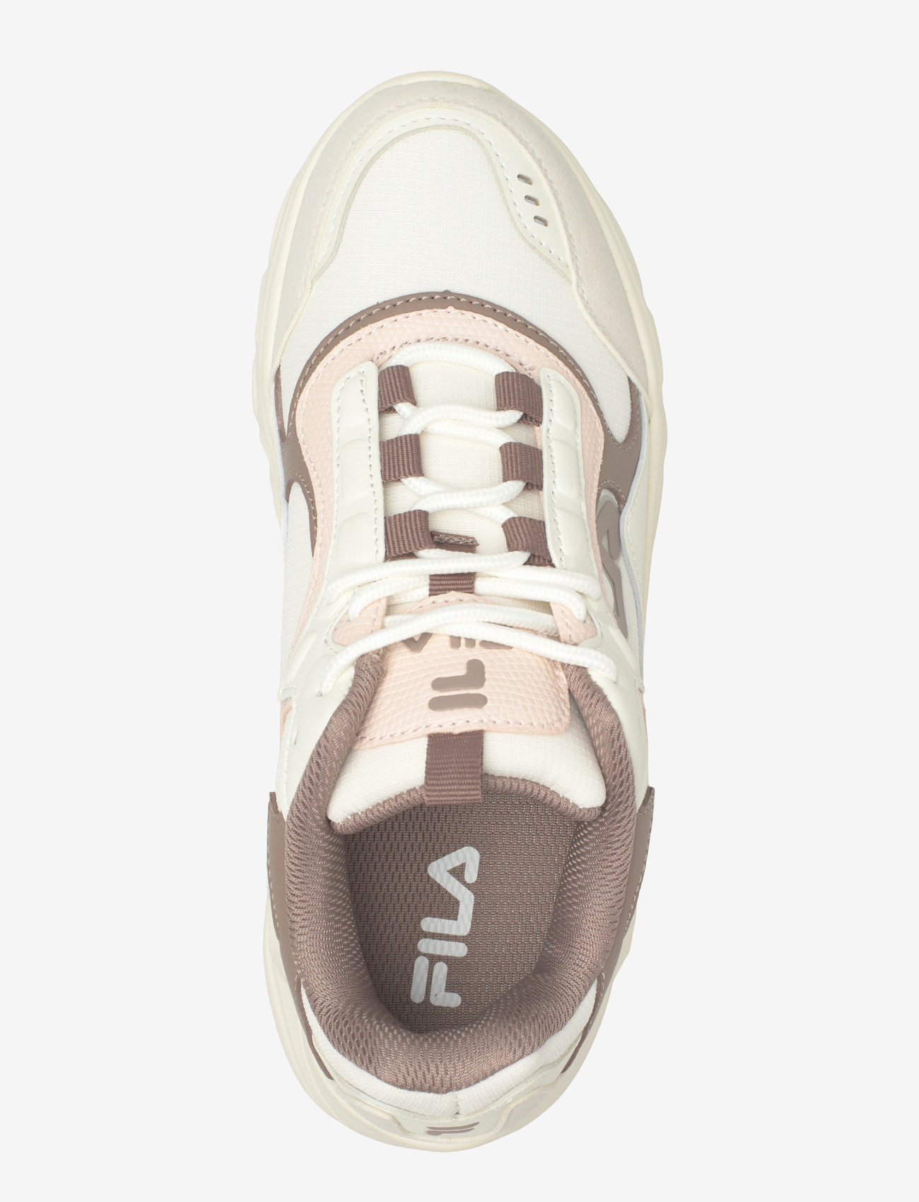 FILA - COLLENE LOGO teens - lave sneakers - turtledove-white - 3