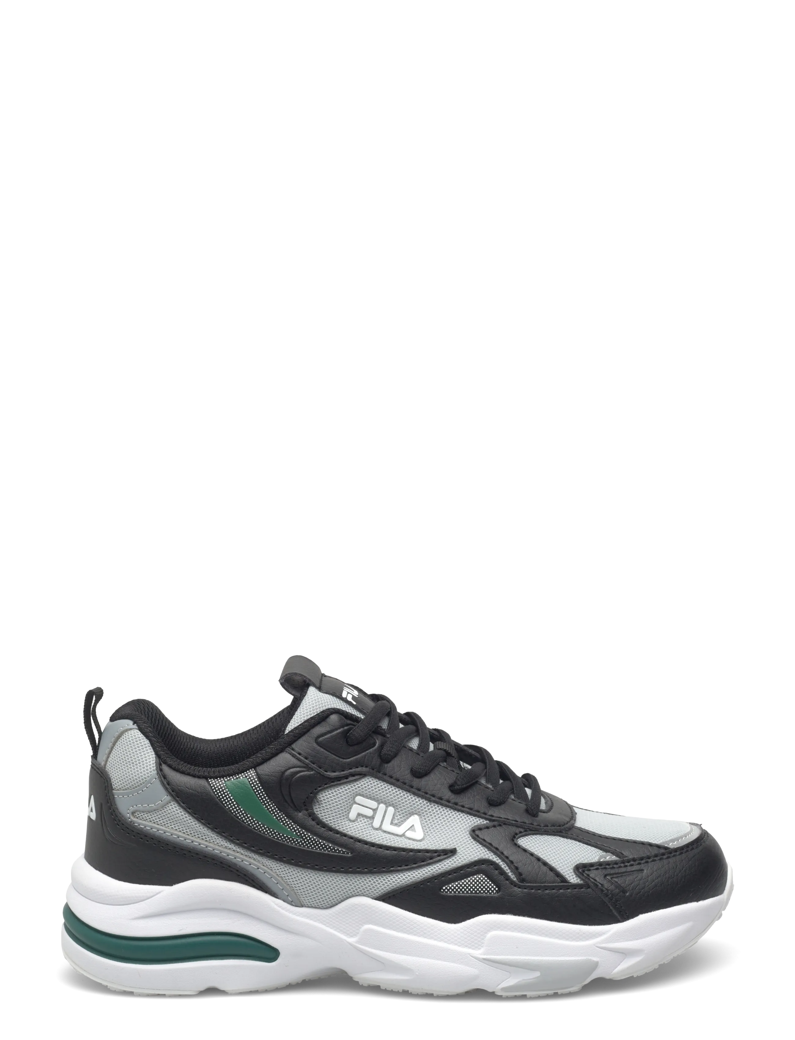 FILA - FILA MADRUN teens - lave sneakers - black-posy green - 1