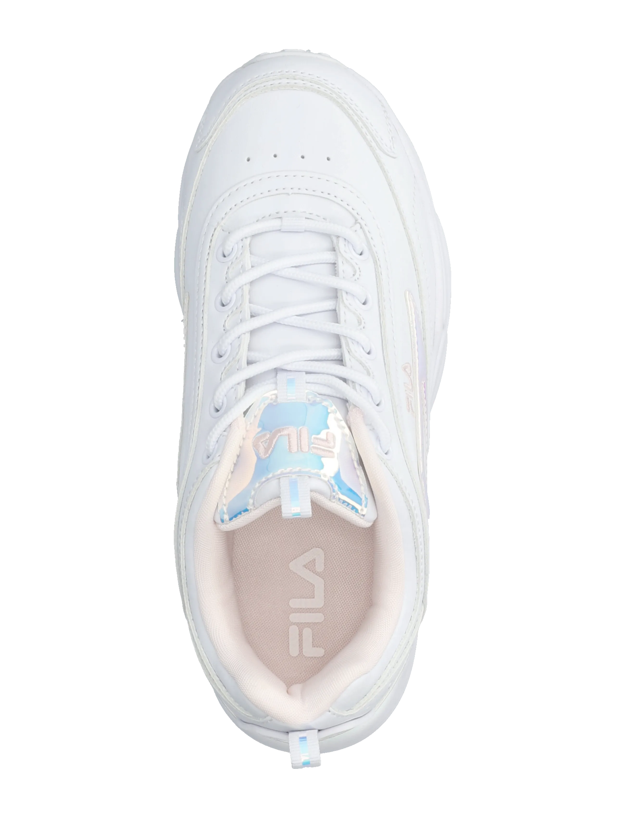 FILA - SKYE teens - low-top sneakers - white-purple iridescent - 3