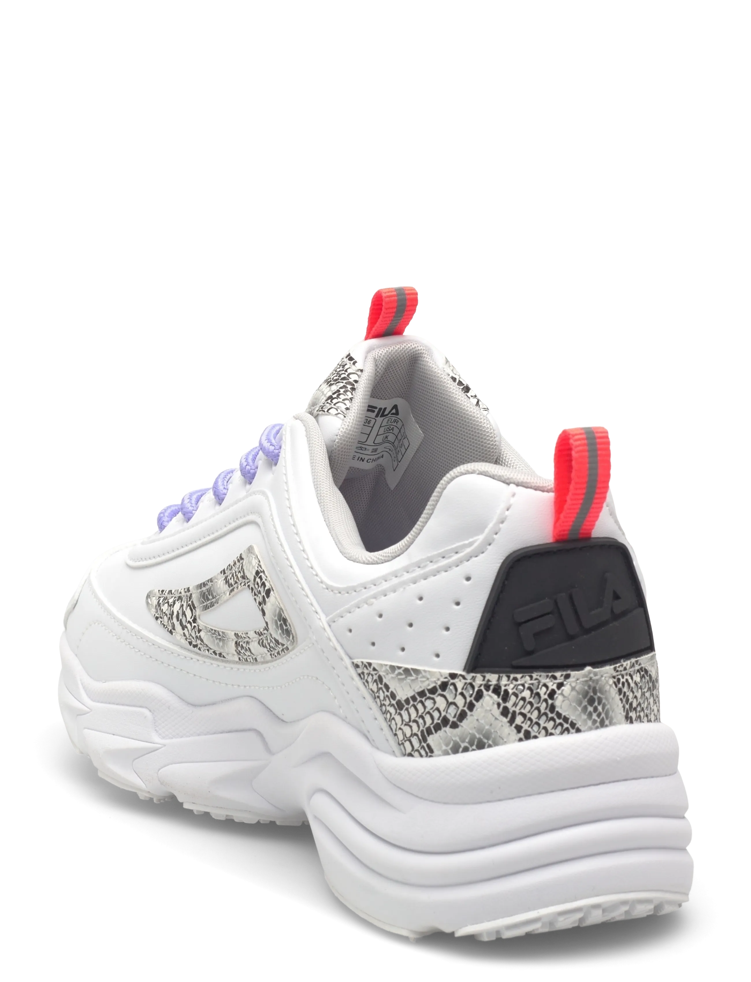 FILA - SKYE teens - przed kostkę - white-black - 2