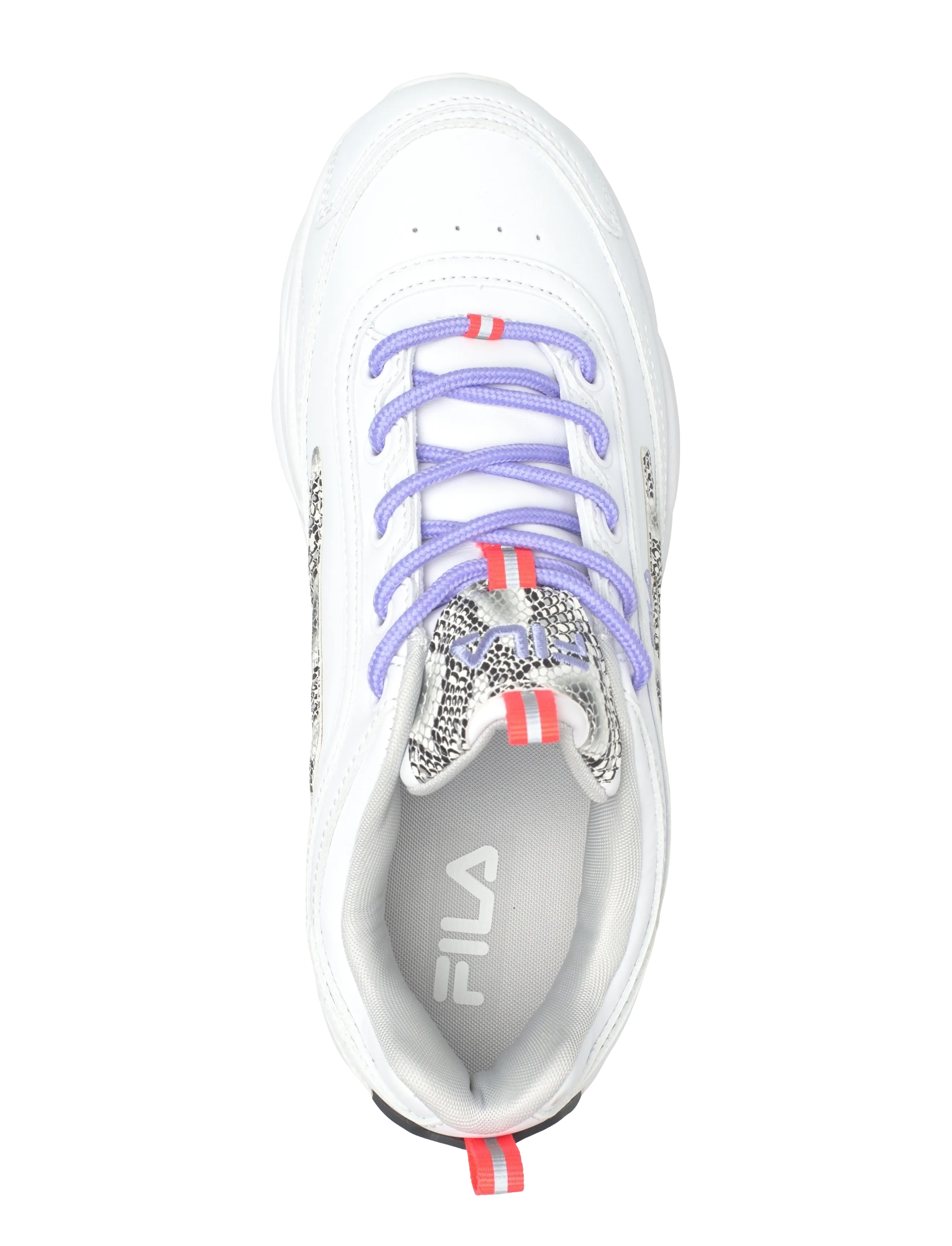 FILA - SKYE teens - przed kostkę - white-black - 3